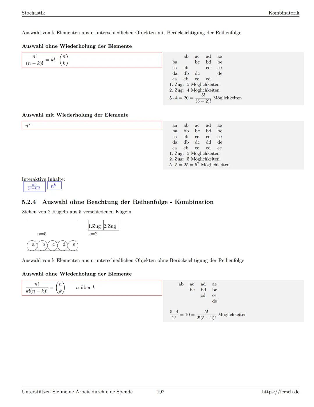 Inhaltsverzeichnis
1 Algebra
1.1 Grundlagen
Formelsammlung Mathematik
1.1.1 Mengen
1.1.2 Mengenoperationen
1.1.3 Zahlenmengen
1.1.4 Primfakt