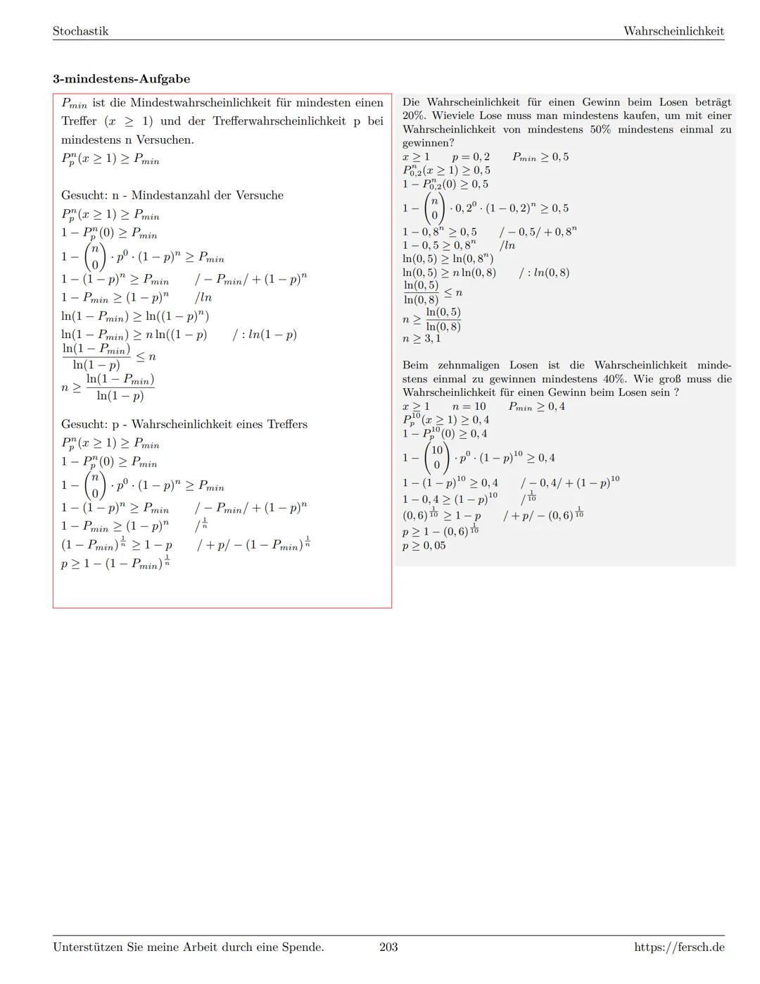 Inhaltsverzeichnis
1 Algebra
1.1 Grundlagen
Formelsammlung Mathematik
1.1.1 Mengen
1.1.2 Mengenoperationen
1.1.3 Zahlenmengen
1.1.4 Primfakt