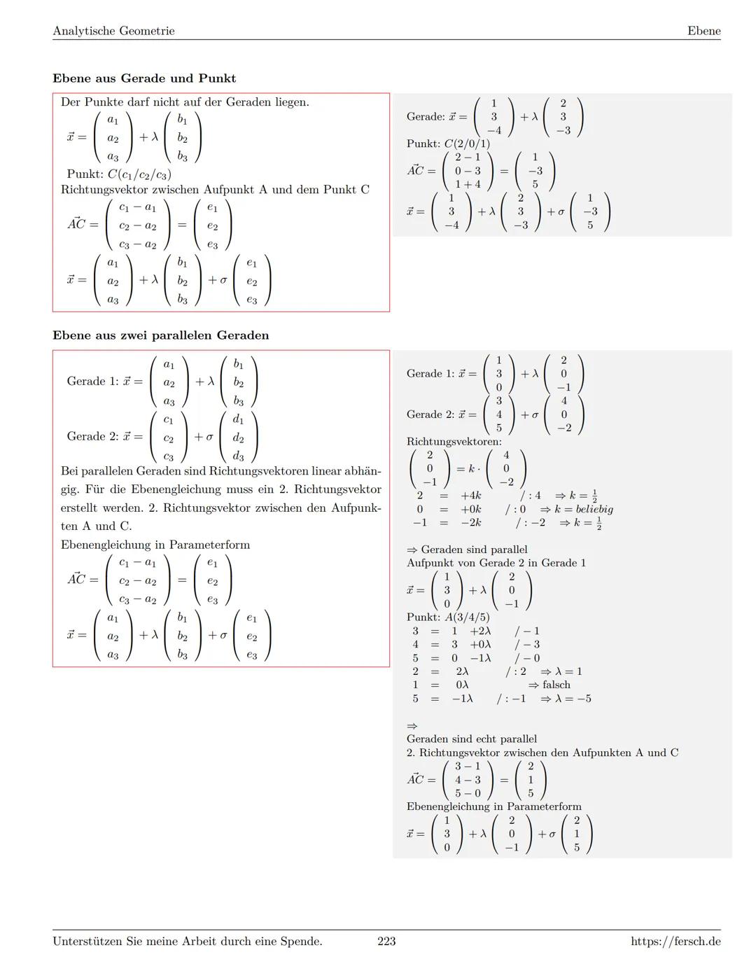 Inhaltsverzeichnis
1 Algebra
1.1 Grundlagen
Formelsammlung Mathematik
1.1.1 Mengen
1.1.2 Mengenoperationen
1.1.3 Zahlenmengen
1.1.4 Primfakt