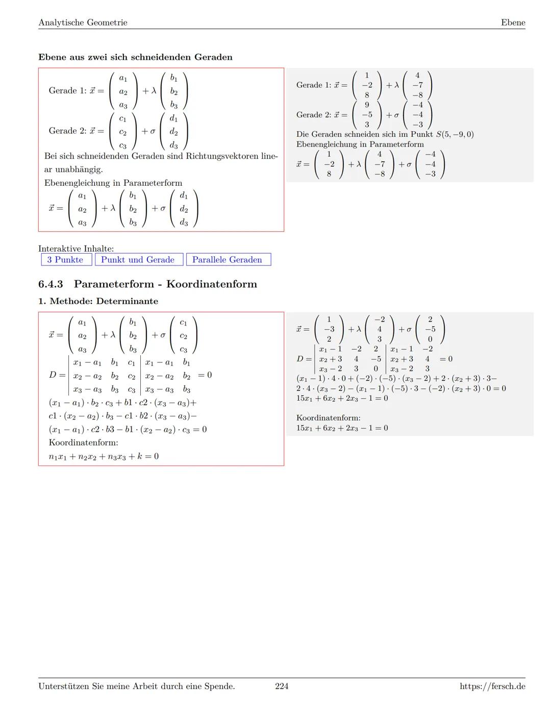 Inhaltsverzeichnis
1 Algebra
1.1 Grundlagen
Formelsammlung Mathematik
1.1.1 Mengen
1.1.2 Mengenoperationen
1.1.3 Zahlenmengen
1.1.4 Primfakt