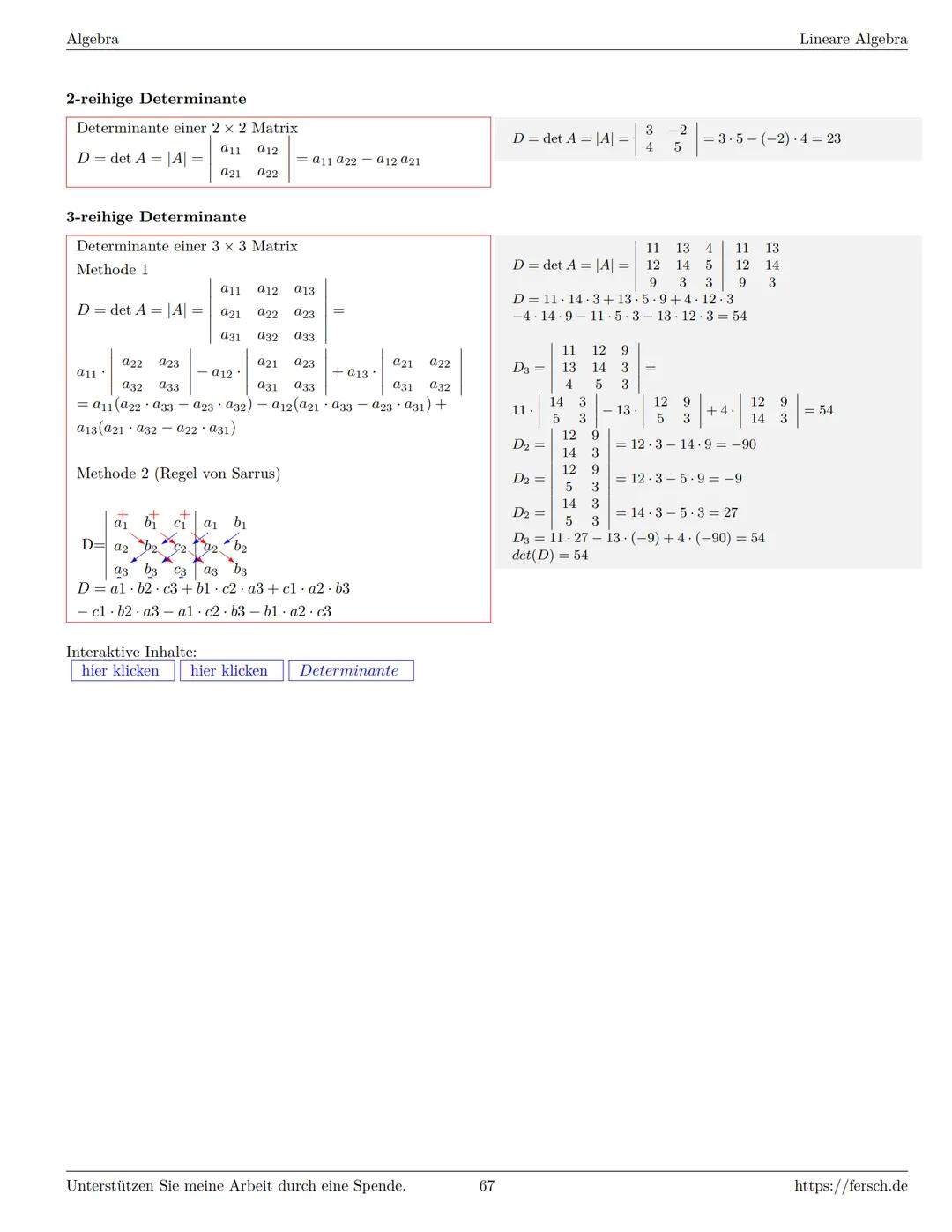 Inhaltsverzeichnis
1 Algebra
1.1 Grundlagen
Formelsammlung Mathematik
1.1.1 Mengen
1.1.2 Mengenoperationen
1.1.3 Zahlenmengen
1.1.4 Primfakt