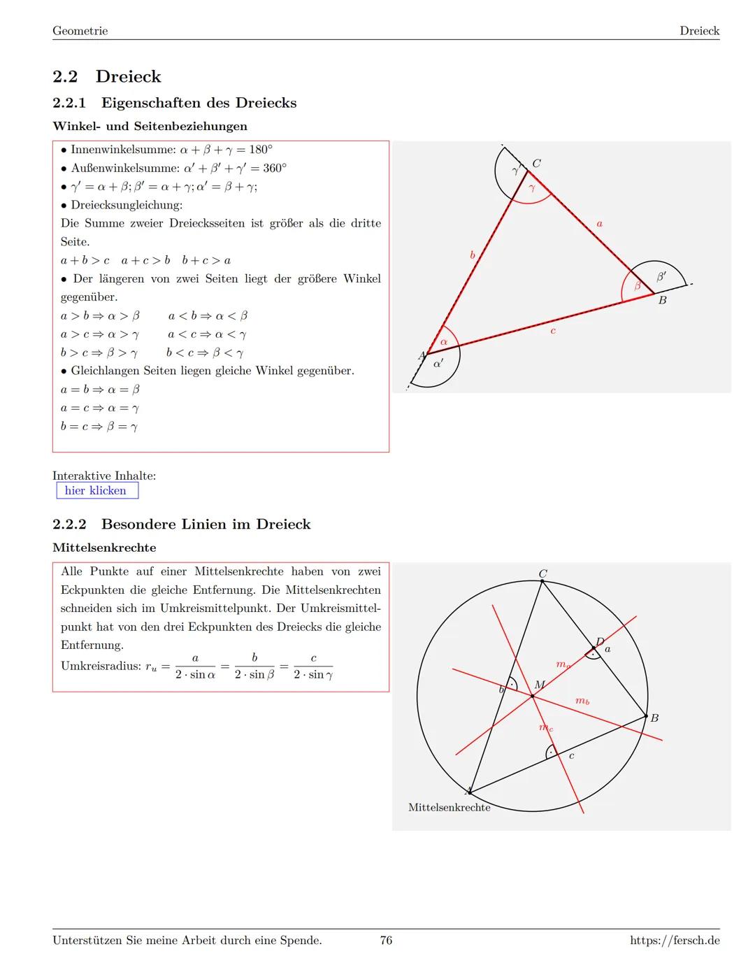 Inhaltsverzeichnis
1 Algebra
1.1 Grundlagen
Formelsammlung Mathematik
1.1.1 Mengen
1.1.2 Mengenoperationen
1.1.3 Zahlenmengen
1.1.4 Primfakt