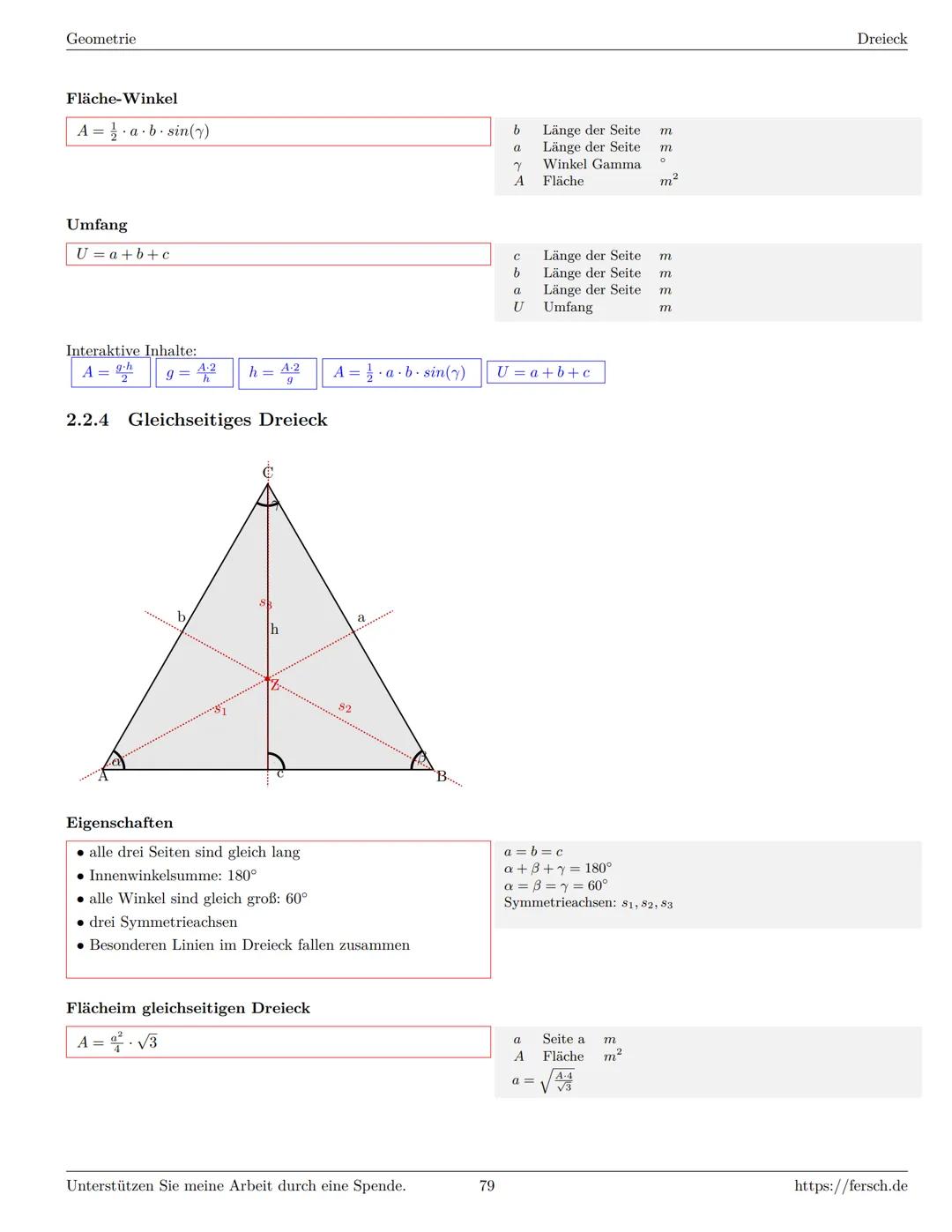 Inhaltsverzeichnis
1 Algebra
1.1 Grundlagen
Formelsammlung Mathematik
1.1.1 Mengen
1.1.2 Mengenoperationen
1.1.3 Zahlenmengen
1.1.4 Primfakt