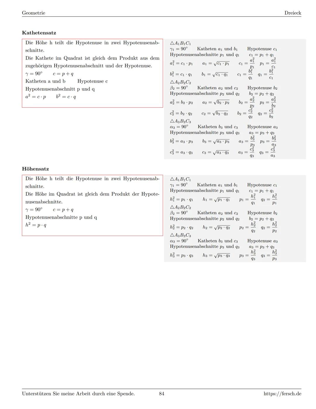 Inhaltsverzeichnis
1 Algebra
1.1 Grundlagen
Formelsammlung Mathematik
1.1.1 Mengen
1.1.2 Mengenoperationen
1.1.3 Zahlenmengen
1.1.4 Primfakt