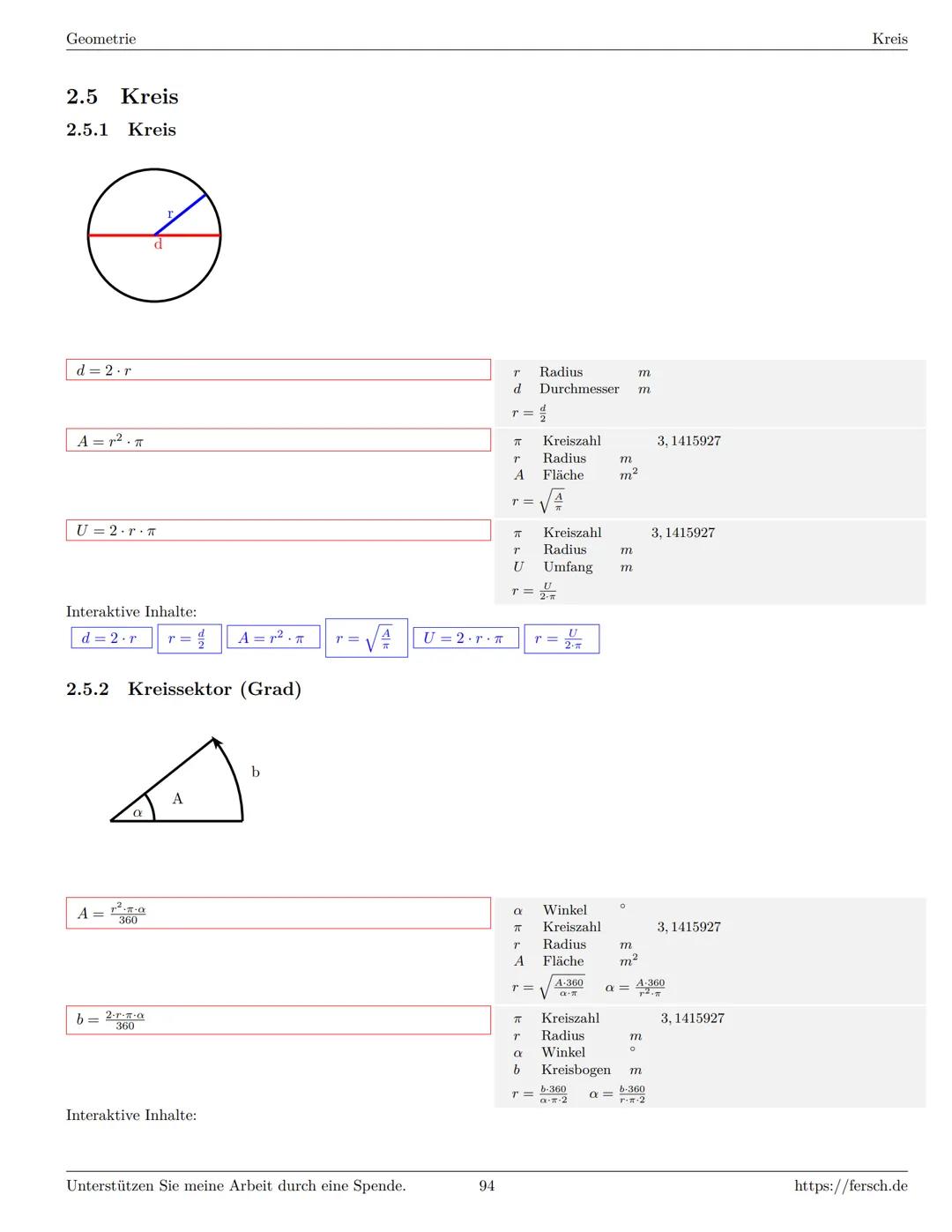 Inhaltsverzeichnis
1 Algebra
1.1 Grundlagen
Formelsammlung Mathematik
1.1.1 Mengen
1.1.2 Mengenoperationen
1.1.3 Zahlenmengen
1.1.4 Primfakt