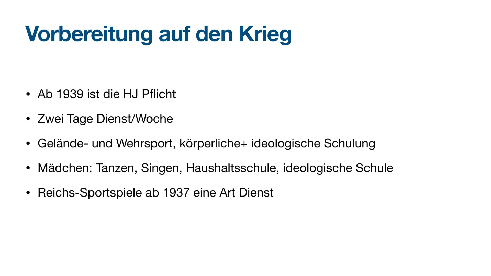 Sport im NS-Staat ,,So muss die Erziehung zu allererst die
körperliche Gesundheit ins Auge fassen und
fördern.
(...)
Erst in zweiter Linie k