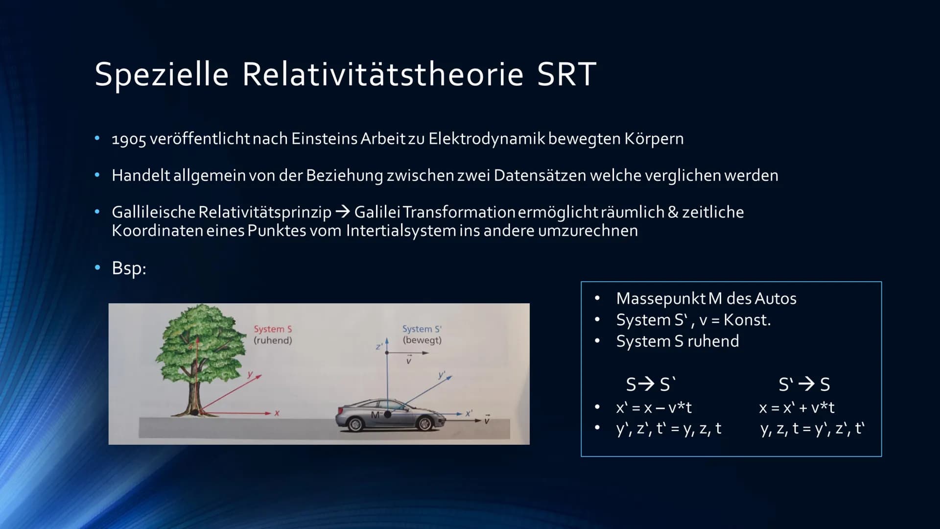 Die Relativität von
Raum und Zeit
EIN VORTRAG VON VIVIEN HABERECHT UND NELLY SCHIERIG
AND
ANKAR
THE CHA
BREAL MAL KI HI
116 11 Gliederung
1.