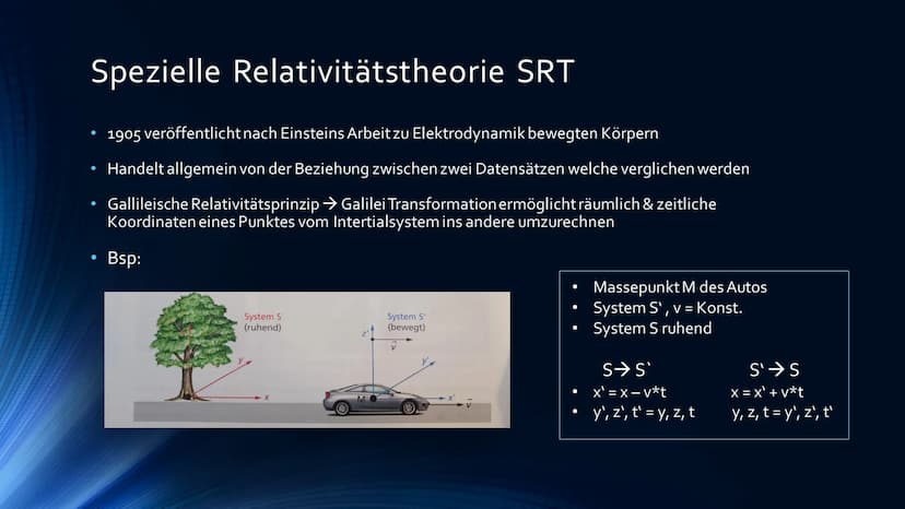 Die Relativität von
Raum und Zeit
EIN VORTRAG VON VIVIEN HABERECHT UND NELLY SCHIERIG
AND
ANKAR
THE CHA
BREAL MAL KI HI
116 11 Gliederung
1.