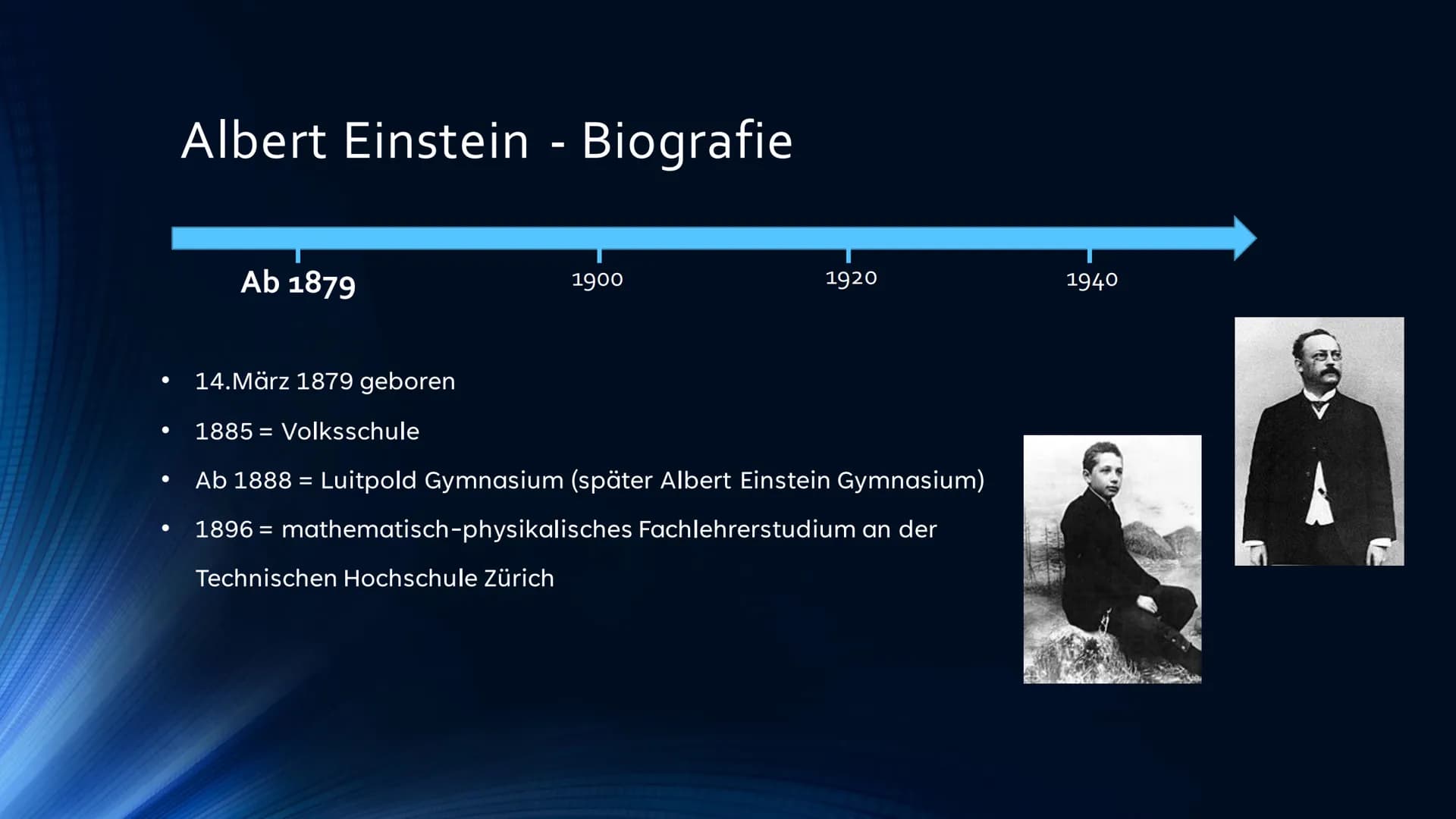 Die Relativität von
Raum und Zeit
EIN VORTRAG VON VIVIEN HABERECHT UND NELLY SCHIERIG
AND
ANKAR
THE CHA
BREAL MAL KI HI
116 11 Gliederung
1.