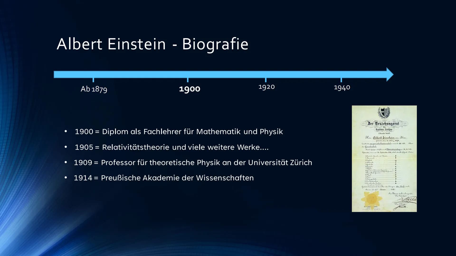 Die Relativität von
Raum und Zeit
EIN VORTRAG VON VIVIEN HABERECHT UND NELLY SCHIERIG
AND
ANKAR
THE CHA
BREAL MAL KI HI
116 11 Gliederung
1.