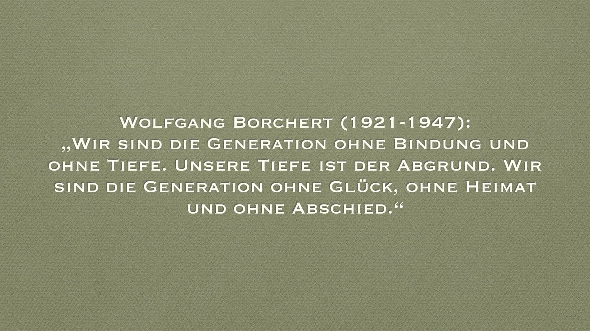 Die Literatur in der BRD (1945-1989)
Historischer Einblick:
: Ende des Zweiten Weltkrieges mit der bedingungslosen Kapitulation
●
Deutschlan