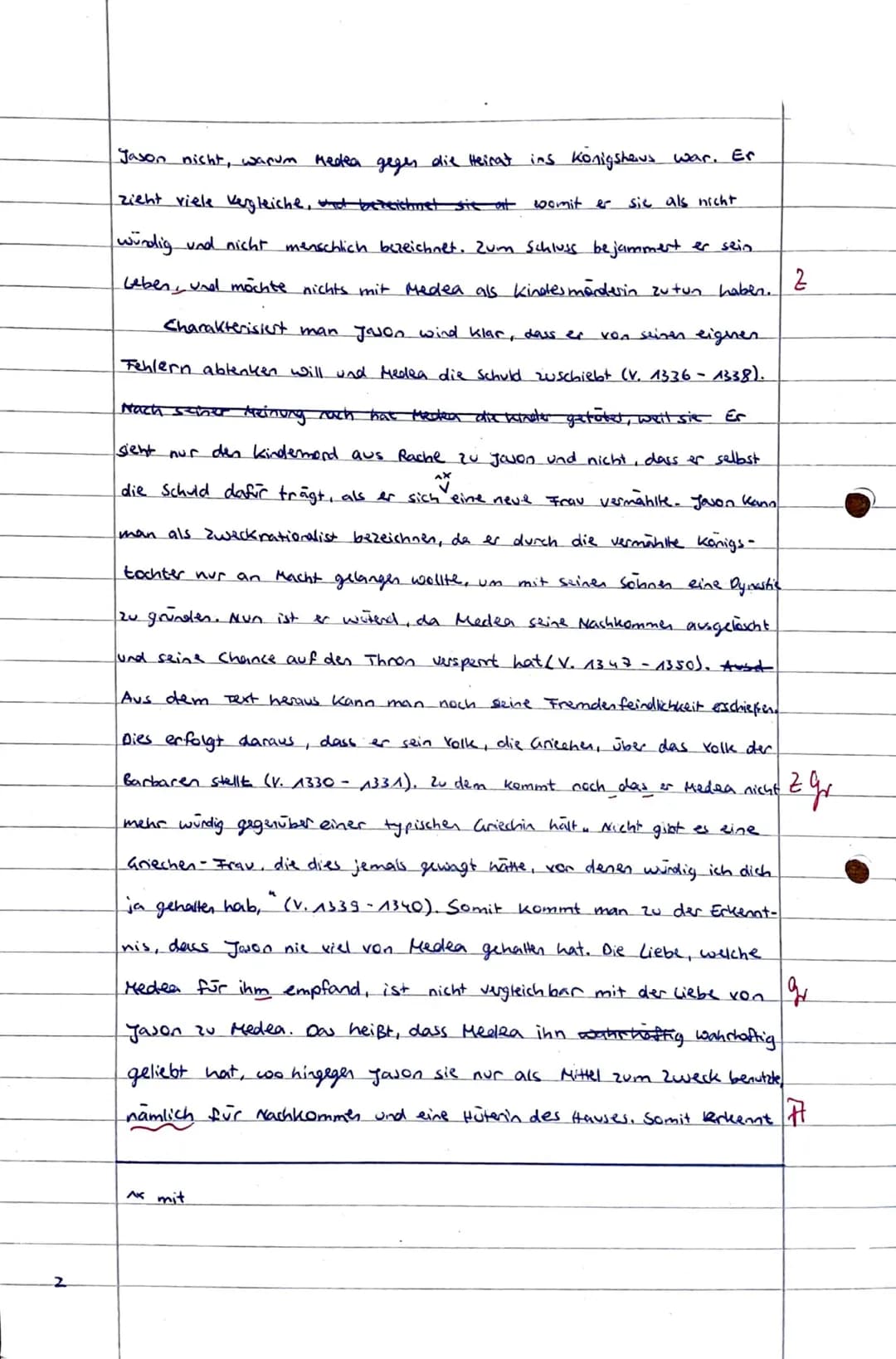 2. Klausur 11/I
Thema: Euripides, Medea"
Dramenszeneninterpretation
Thema
Ordnen Sie den vorliegenden Textauszug (M 1) in die Gesamthandlung