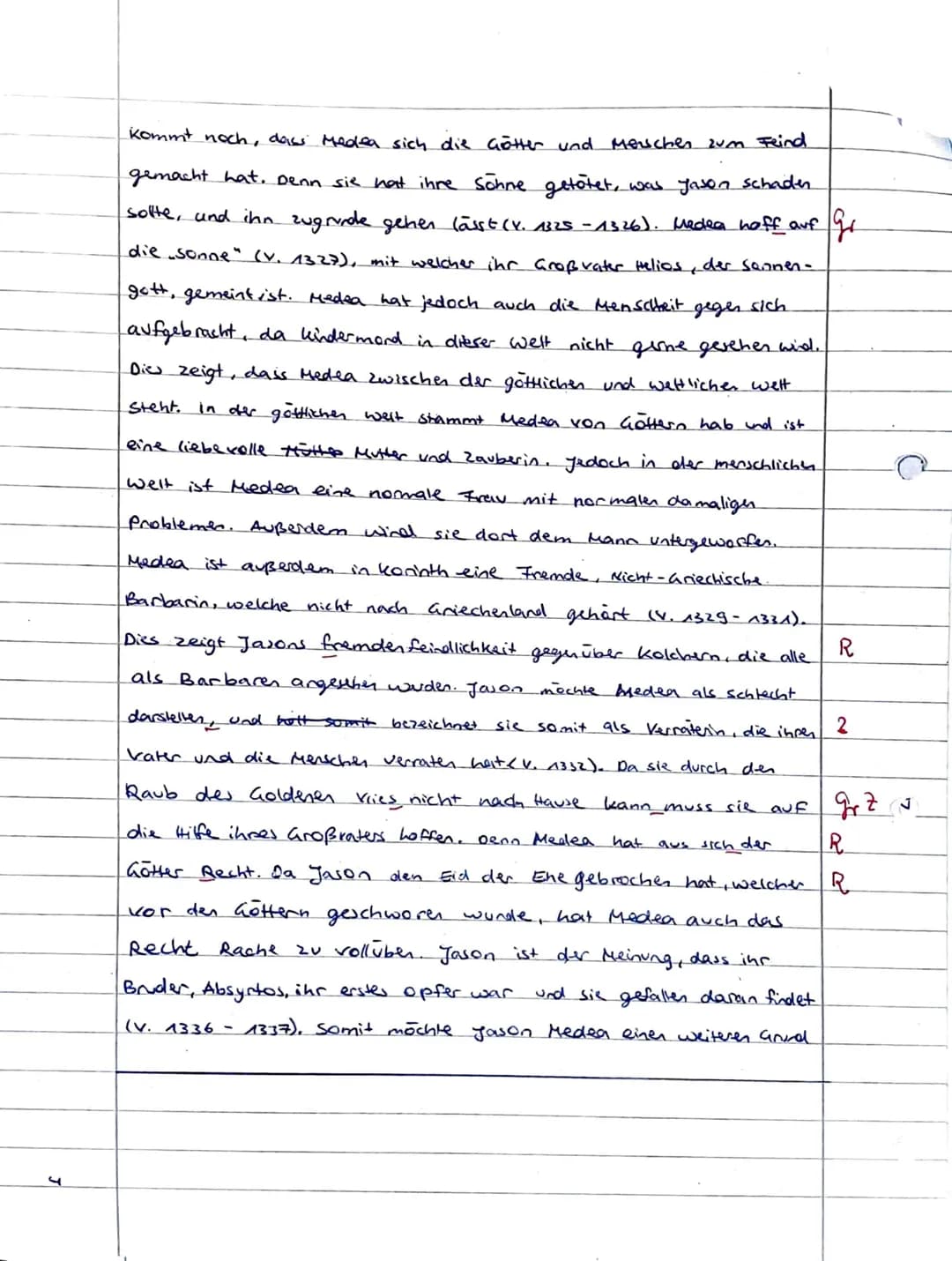 2. Klausur 11/I
Thema: Euripides, Medea"
Dramenszeneninterpretation
Thema
Ordnen Sie den vorliegenden Textauszug (M 1) in die Gesamthandlung