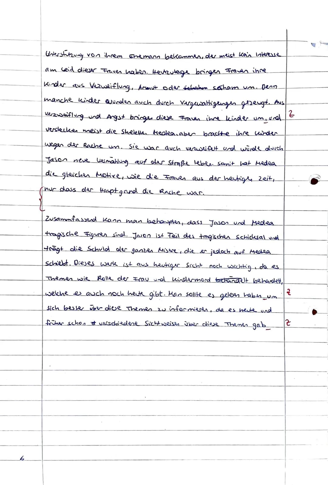 2. Klausur 11/I
Thema: Euripides, Medea"
Dramenszeneninterpretation
Thema
Ordnen Sie den vorliegenden Textauszug (M 1) in die Gesamthandlung