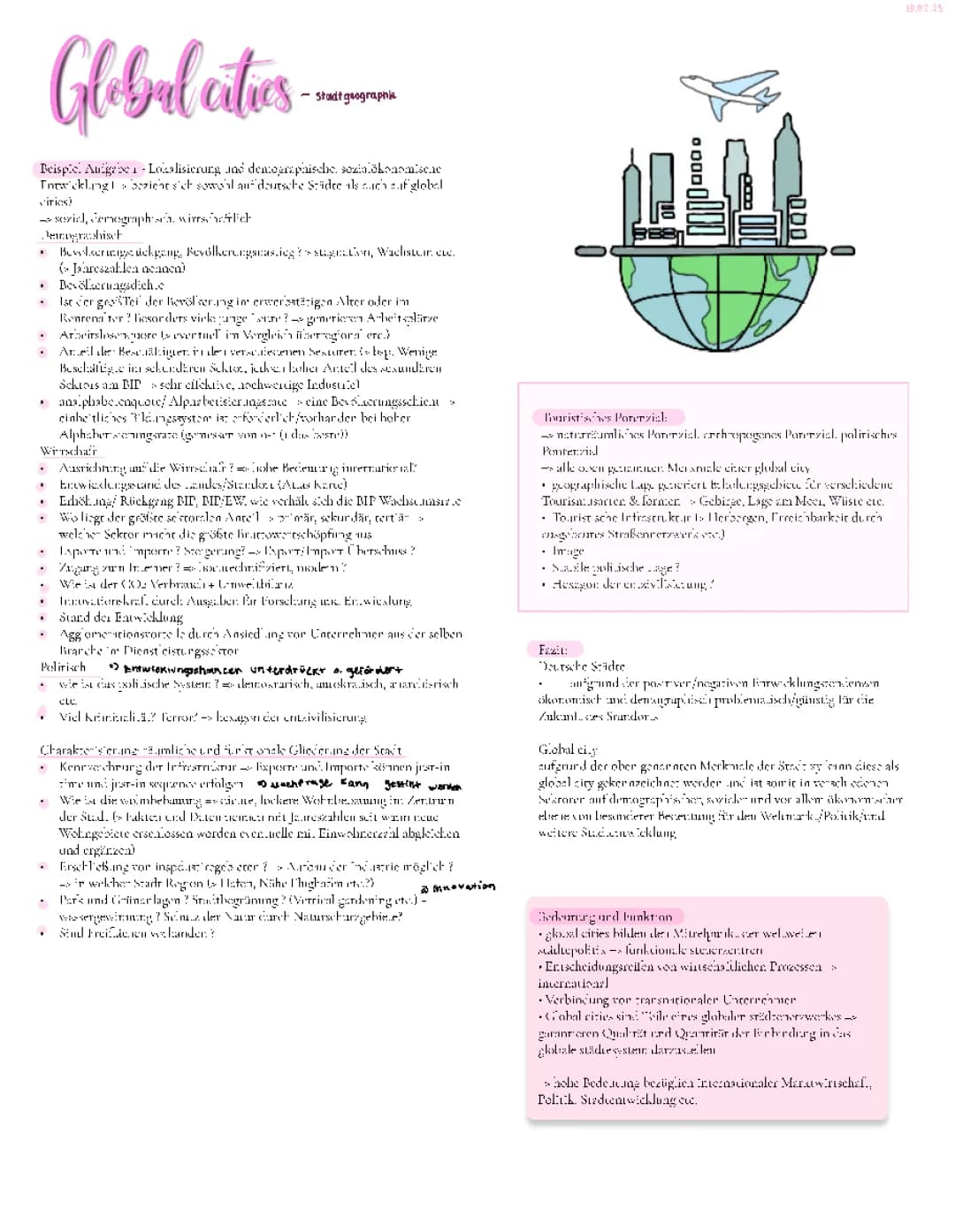 Global cities 