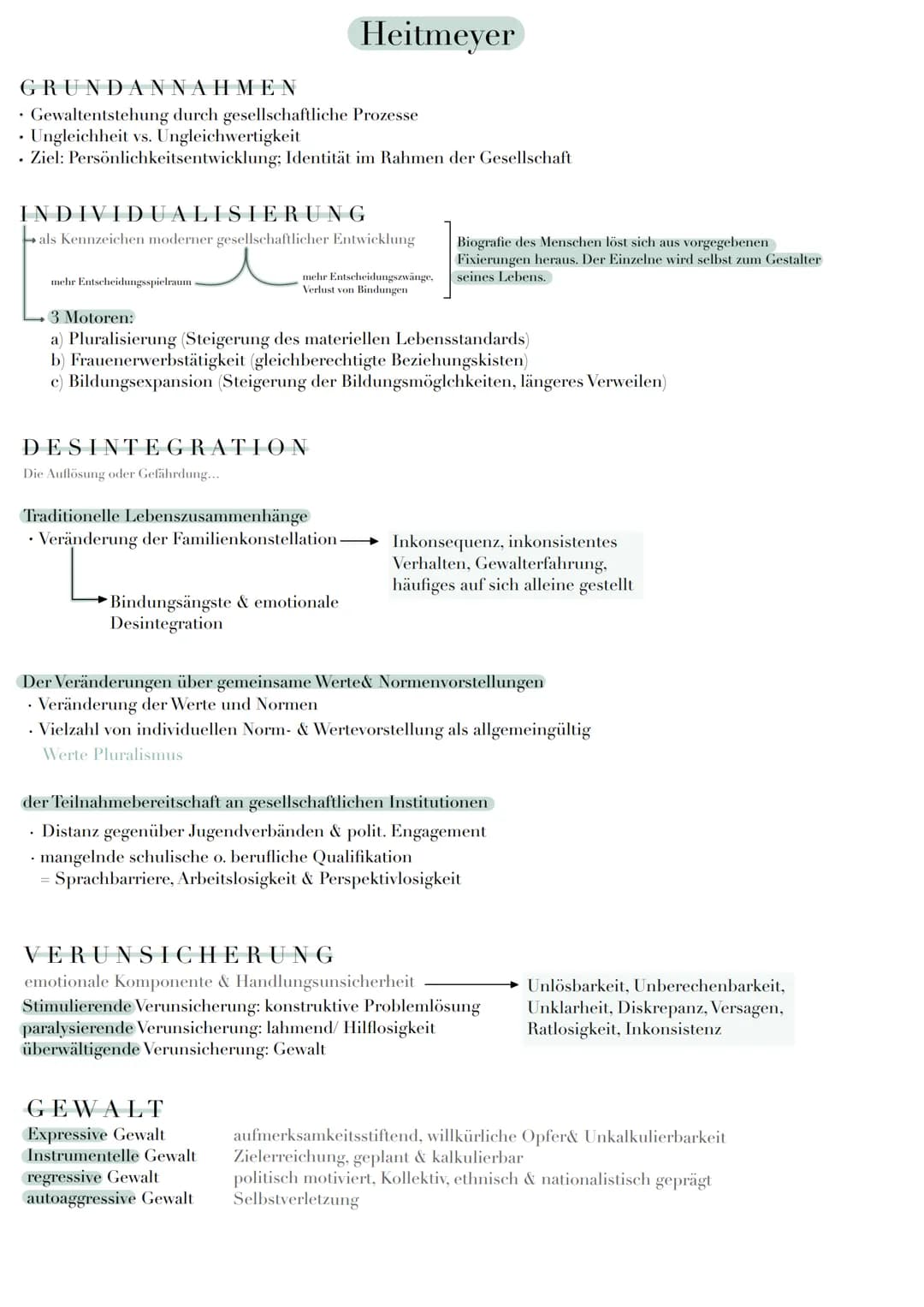GRUNDANNAHMEN
• Gewaltentstehung durch gesellschaftliche Prozesse
• Ungleichheit vs. Ungleichwertigkeit
• Ziel: Persönlichkeitsentwicklung; 
