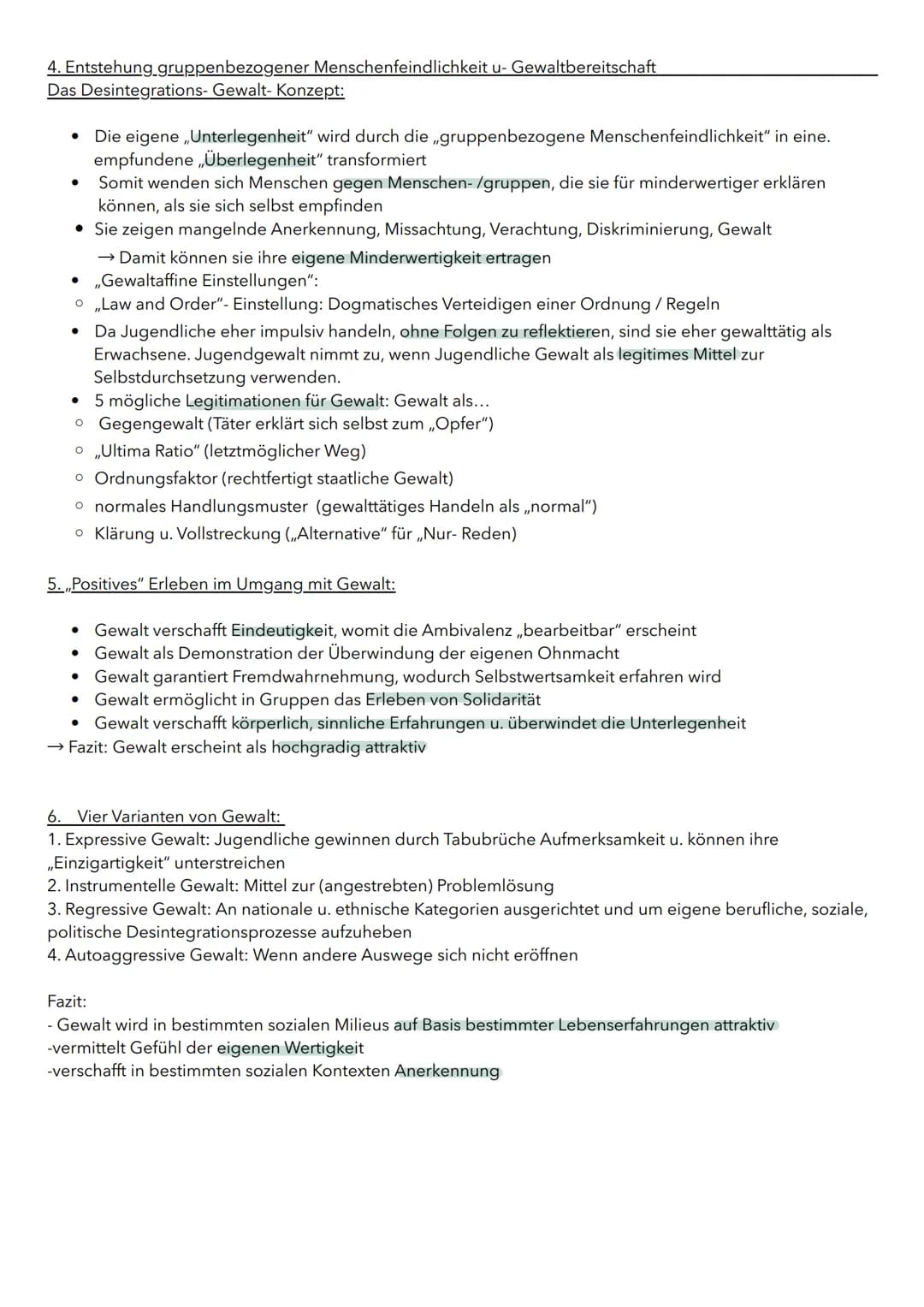 GRUNDANNAHMEN
• Gewaltentstehung durch gesellschaftliche Prozesse
• Ungleichheit vs. Ungleichwertigkeit
• Ziel: Persönlichkeitsentwicklung; 