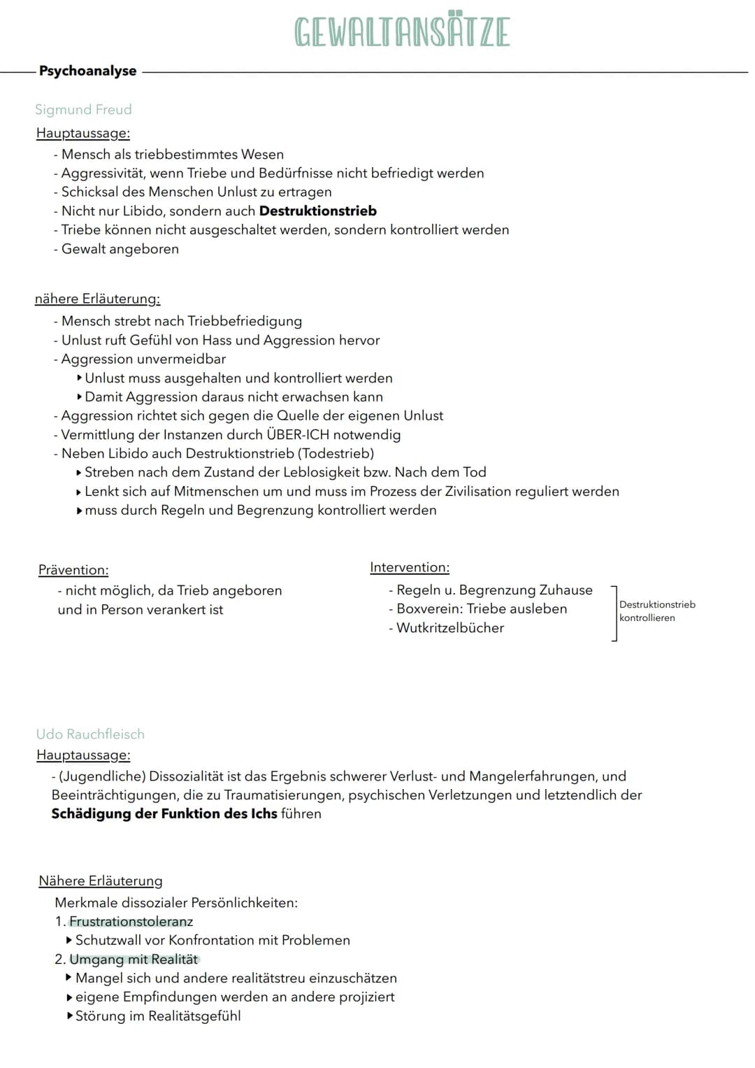 GRUNDANNAHMEN
• Gewaltentstehung durch gesellschaftliche Prozesse
• Ungleichheit vs. Ungleichwertigkeit
• Ziel: Persönlichkeitsentwicklung; 