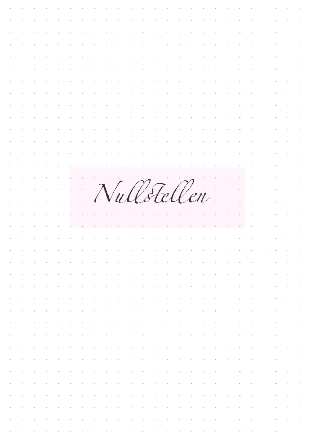 🌸 Nullstellen Berechnen 🌸