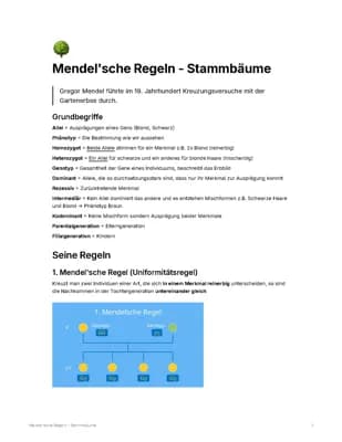 Know Mendelsche Regel  thumbnail