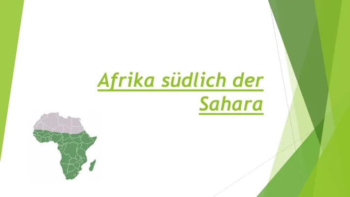 Know Afrika südlich der Sahara thumbnail