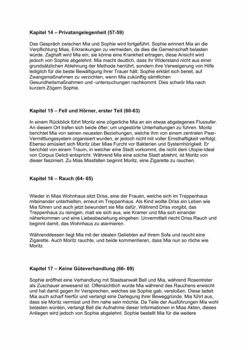 Corpus Delicti (Zusammenfassung Kapitel)
Kapitel 1 - Das Vorwort (7-8)
Das Vorwort stammt aus dem Buch „Gesundheit als Prinzip staatlicher L