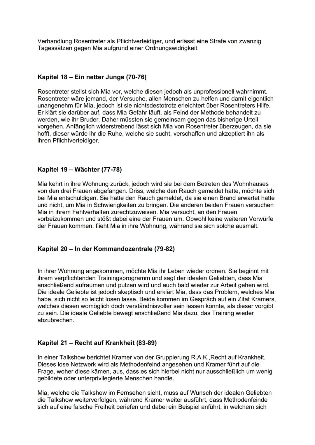 Corpus Delicti (Zusammenfassung Kapitel)
Kapitel 1 - Das Vorwort (7-8)
Das Vorwort stammt aus dem Buch „Gesundheit als Prinzip staatlicher L