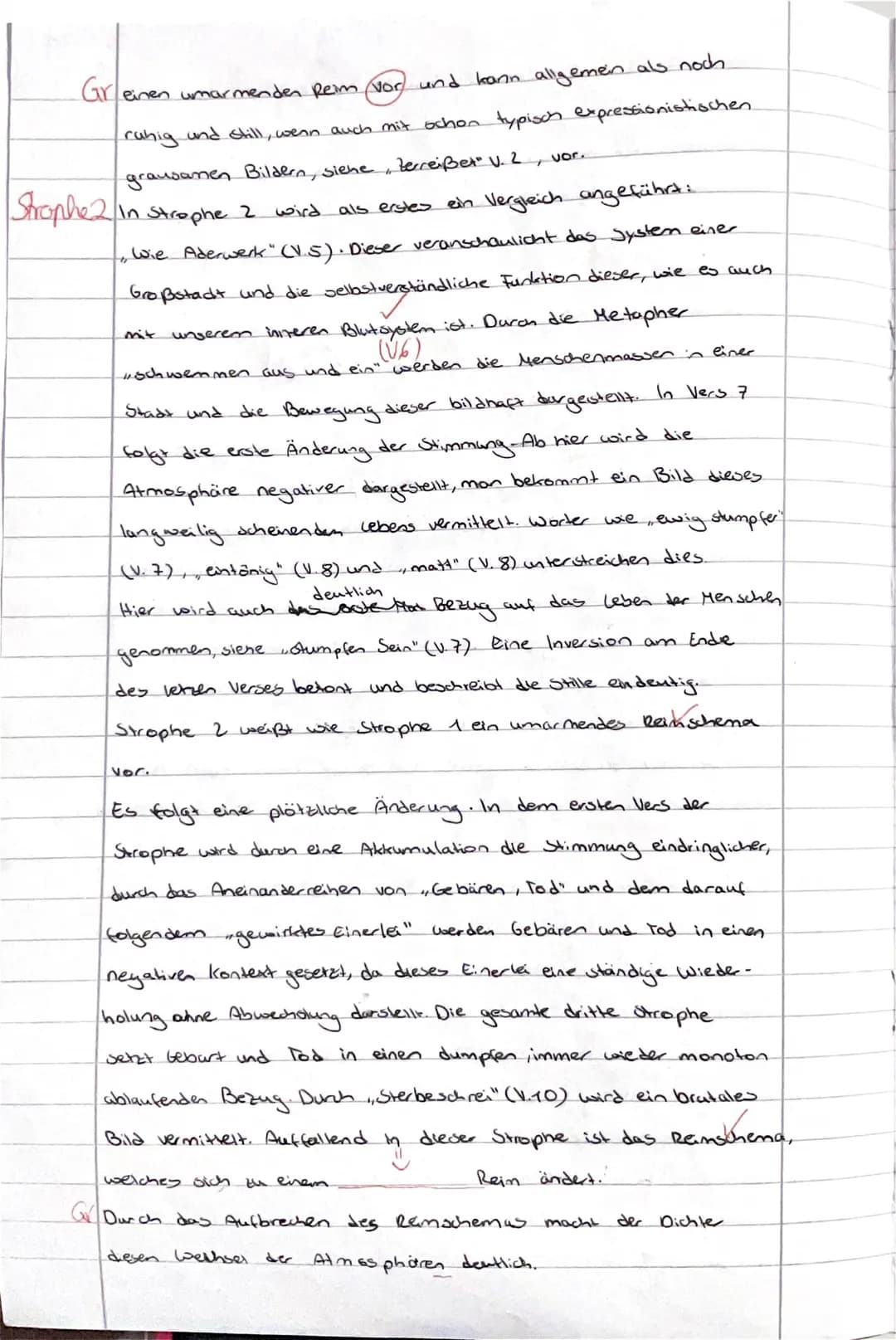 Deutsch, G10
1
2
3
4
Interpretiere das Gedicht ,,Weltende" von Else Lasker-Schüler (1905) ODER Georg Heyms Gedicht
,,Die Stadt" (1911). Berü