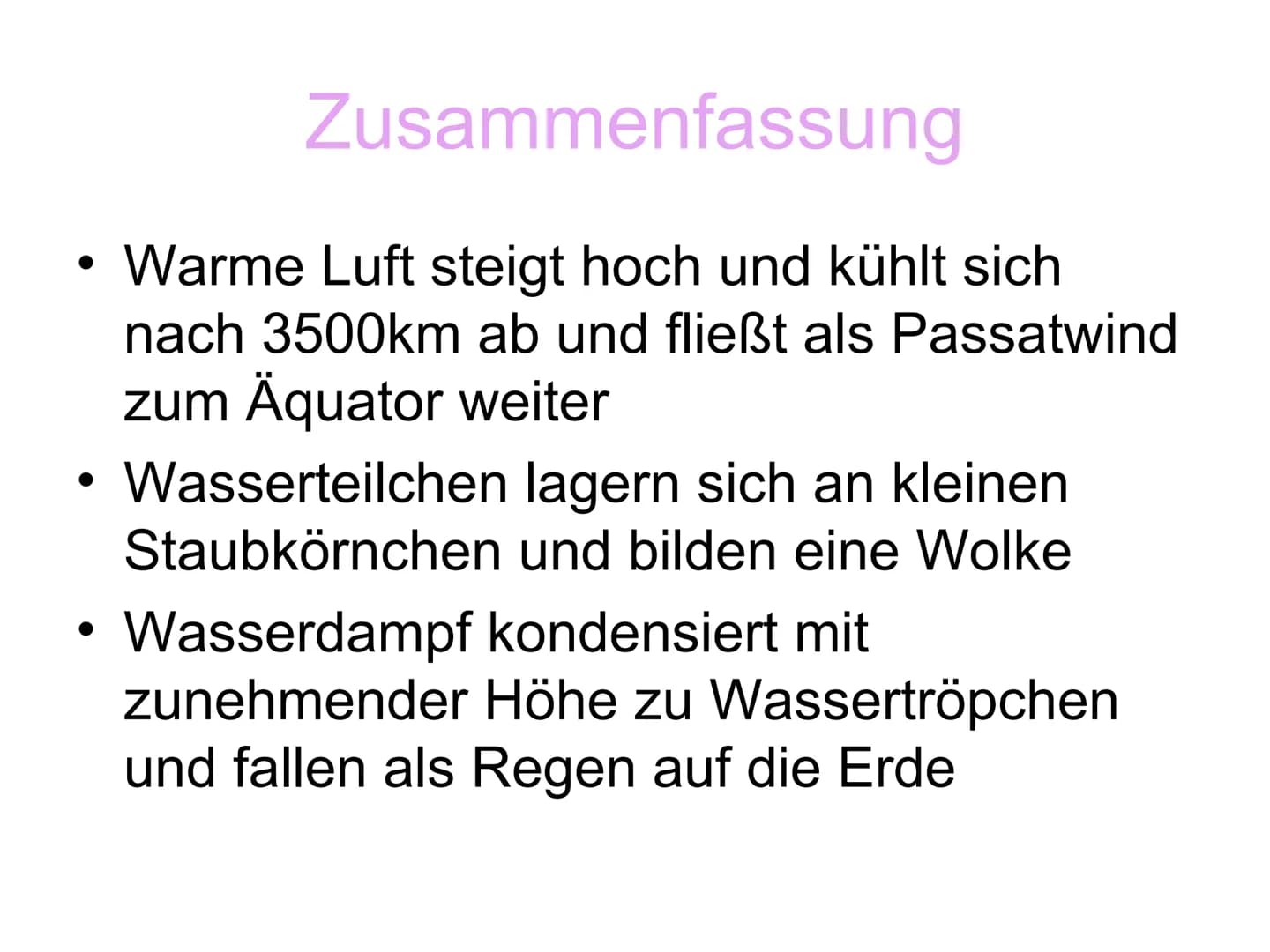 Strahlungshaushalt der Erde
Wärmeabstrahlung
der Erde
Sonnenstrahlung
●
1.Winde
●
●
●
Reflektierte
Sonnenstrahlung
●
●
DIE SONNE ALS MOTOR D