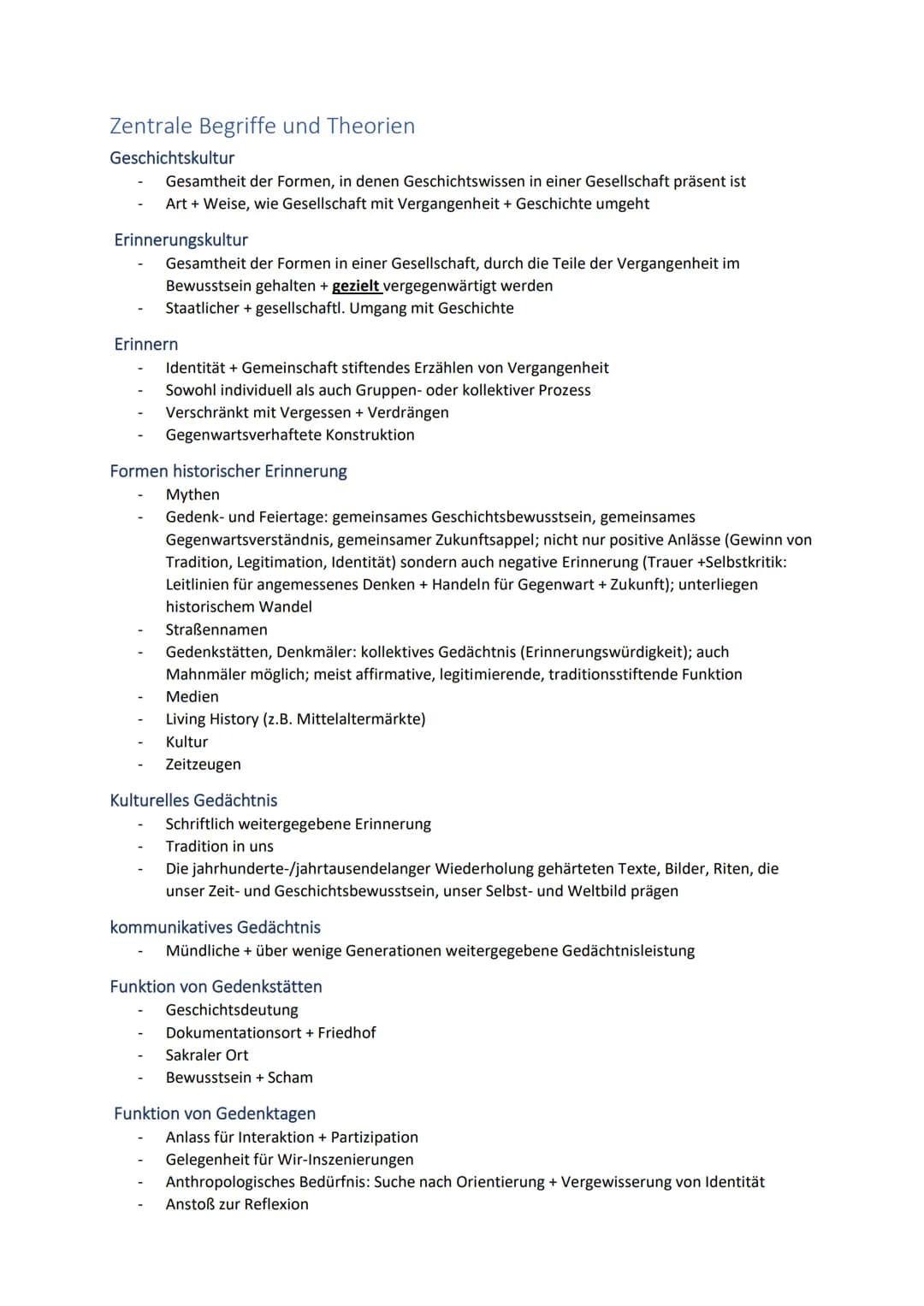 Geschichts- und Erinnerungskultur
Klausur Geschichte am 08.03.23
Hedwig Richter: Die Schlachten der Volksherrschaft. Über Gedenktage
und Dem