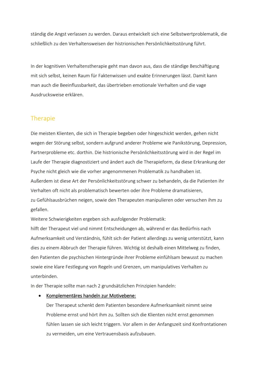 Bei einer Persönlichkeitsstörung handelt es sich im Allgemeinen um stabile denk und Handels
Muster die so extrem ausgeprägt sind, dass sie d
