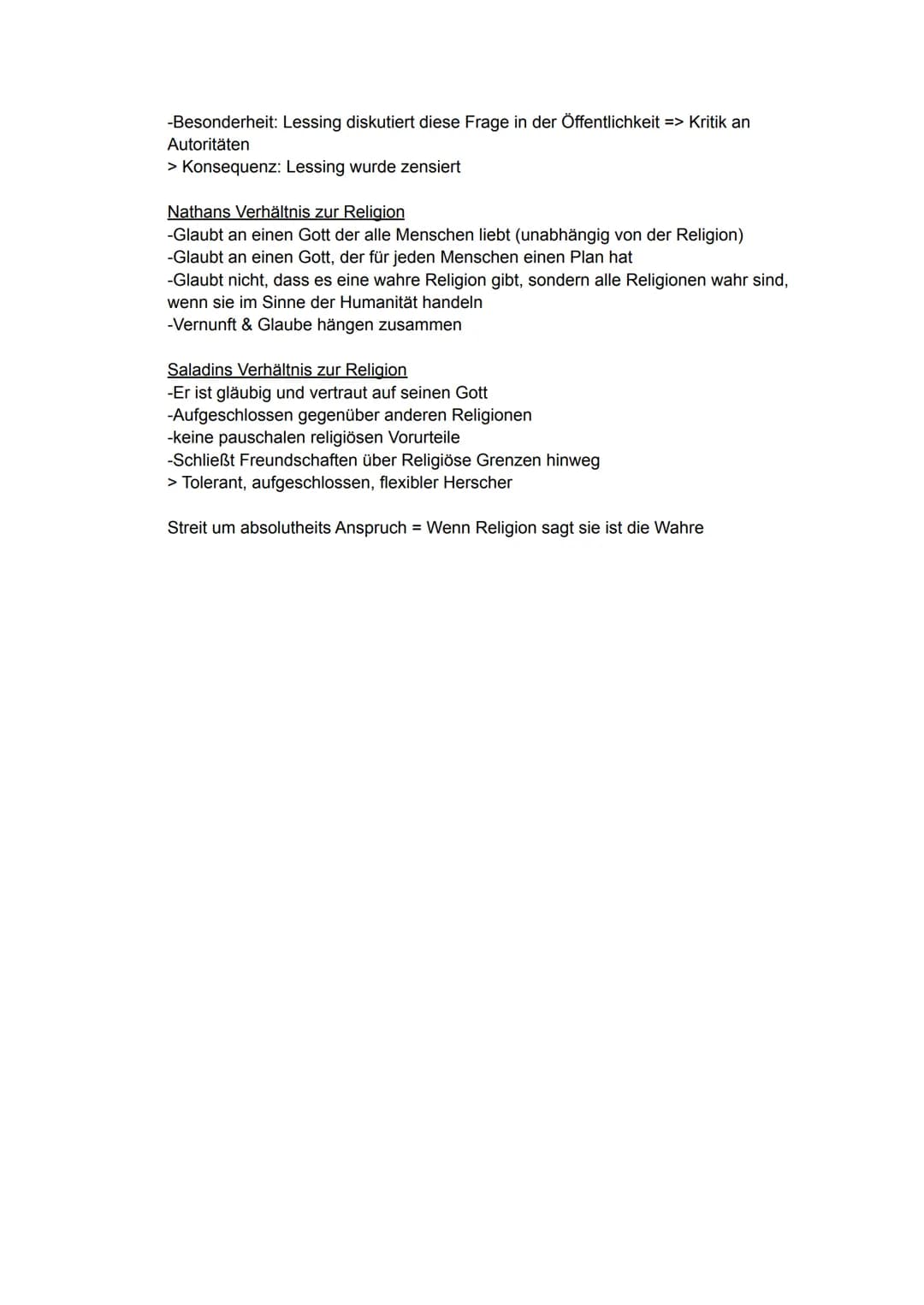 Nathan der Weise
Inhaltsverzeichnis:
1. Allgemeines zum Drama
1.1 Textart/ Autor/ Veröffentlichung/ Uraufführung/ Epoche/ Zeitraum/
Handlung