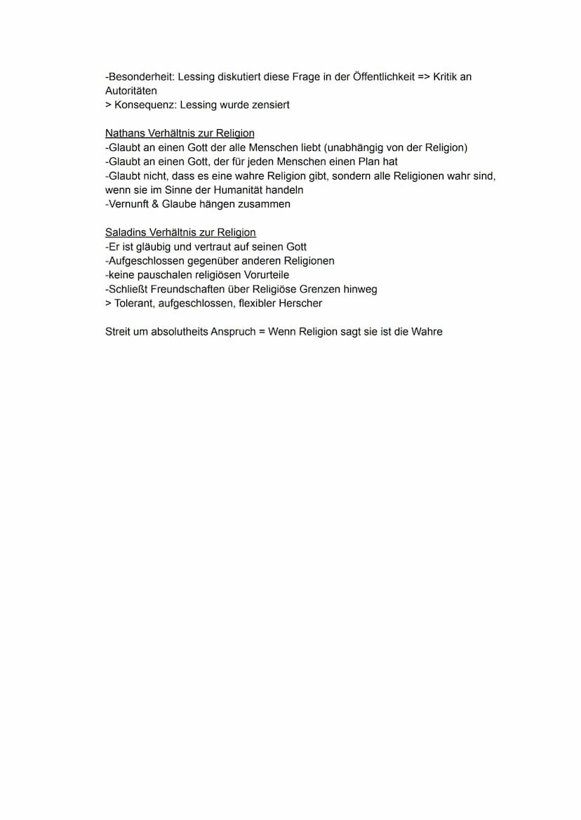 Nathan der Weise
Inhaltsverzeichnis:
1. Allgemeines zum Drama
1.1 Textart/ Autor/ Veröffentlichung/ Uraufführung/ Epoche/ Zeitraum/
Handlung