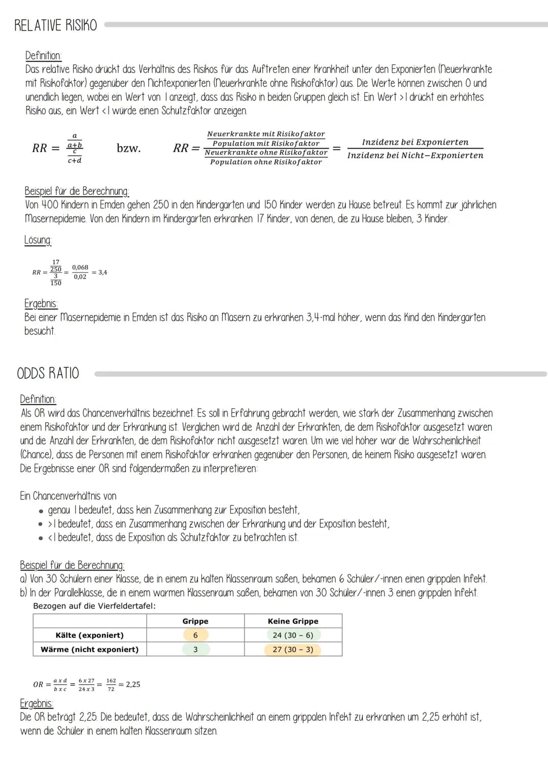 ZIELE
Epidemiologie
Untersuchung der Verteilung von Gesundheitsproblemen & Risikofaktoren in der Bevölkerung.
Sie wendet gewonnenes Wissen a
