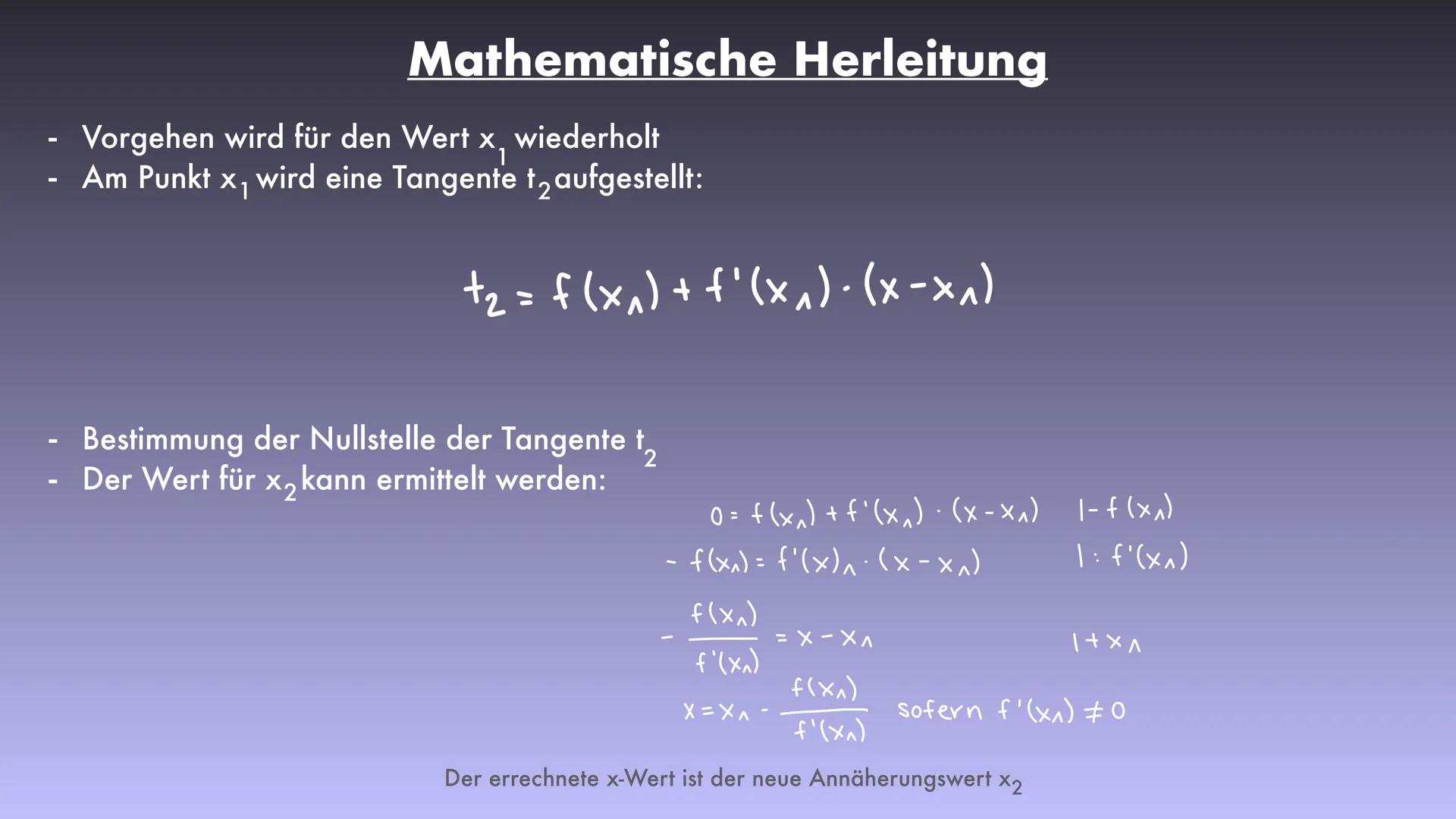 Das Newton Verfahren
Lara Definition
Erklärung
→
-
Grundlagen
Iterationsverfahren Definition
Konvergenz
Konvergenz Definition
→ Problem
Herl