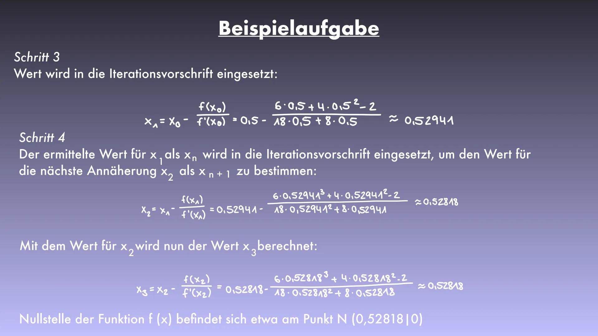 Das Newton Verfahren
Lara Definition
Erklärung
→
-
Grundlagen
Iterationsverfahren Definition
Konvergenz
Konvergenz Definition
→ Problem
Herl