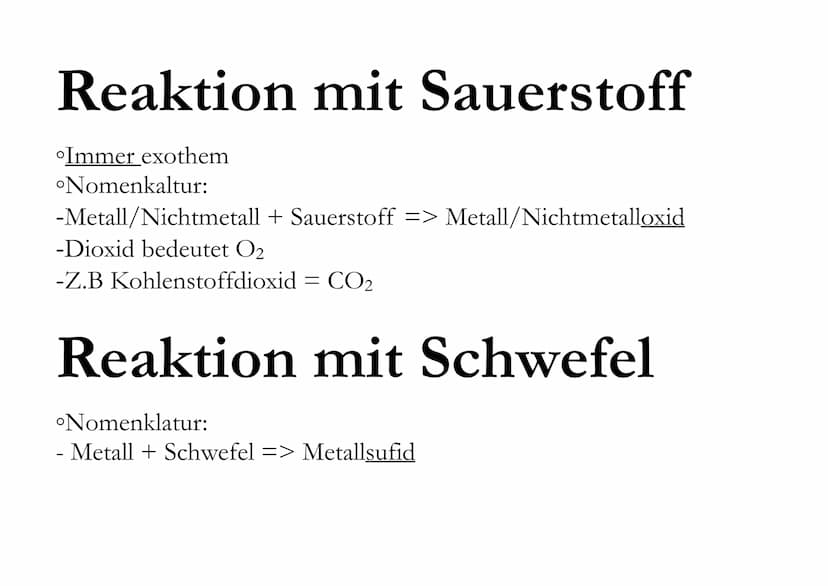 CHEMISCHE REAKTION Was ist eine chemische Reaktion?
oEigenschaften einer chemischer Reaktion
oStoffumwandlung
oEnergieumsatz
oGesetz der Erh