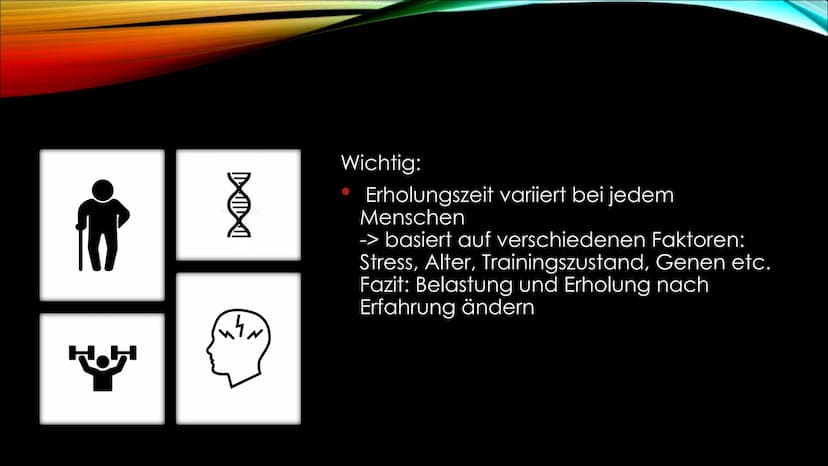 SPORT UND GESUNDHEIT 1. Allgemeine Informationen
2. Anpassungsvorgang des Körpers
3. Korrekte Ausführung
4. Auswirkungen
●
INHALT
Positive
N
