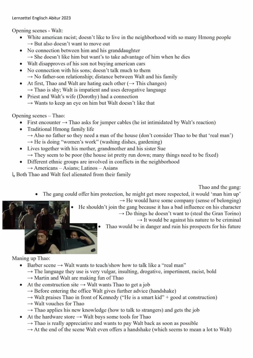 Lernzettel Englisch Abitur 2023
·mo
TALK
ENGLISH
8.HH.''S
VOCABULARY
LANGUAGE
STUDENT
ESSAY
=
WRITING
CONVERSATION
Englisch Abitur 2023
Lern