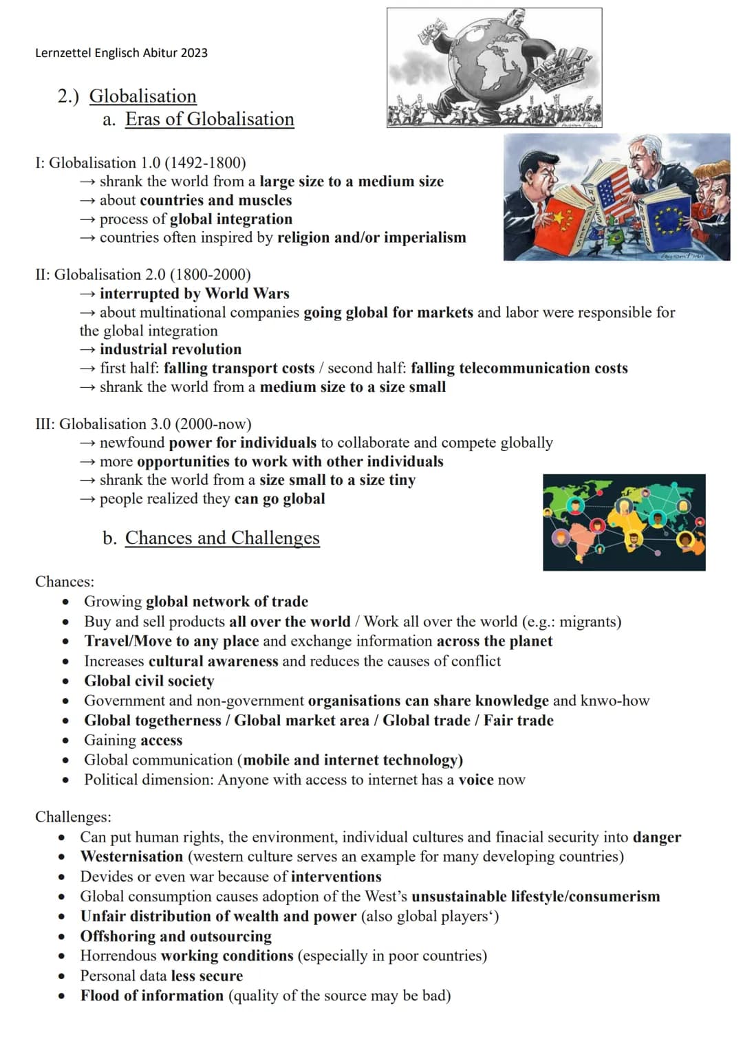 Lernzettel Englisch Abitur 2023
·mo
TALK
ENGLISH
8.HH.''S
VOCABULARY
LANGUAGE
STUDENT
ESSAY
=
WRITING
CONVERSATION
Englisch Abitur 2023
Lern
