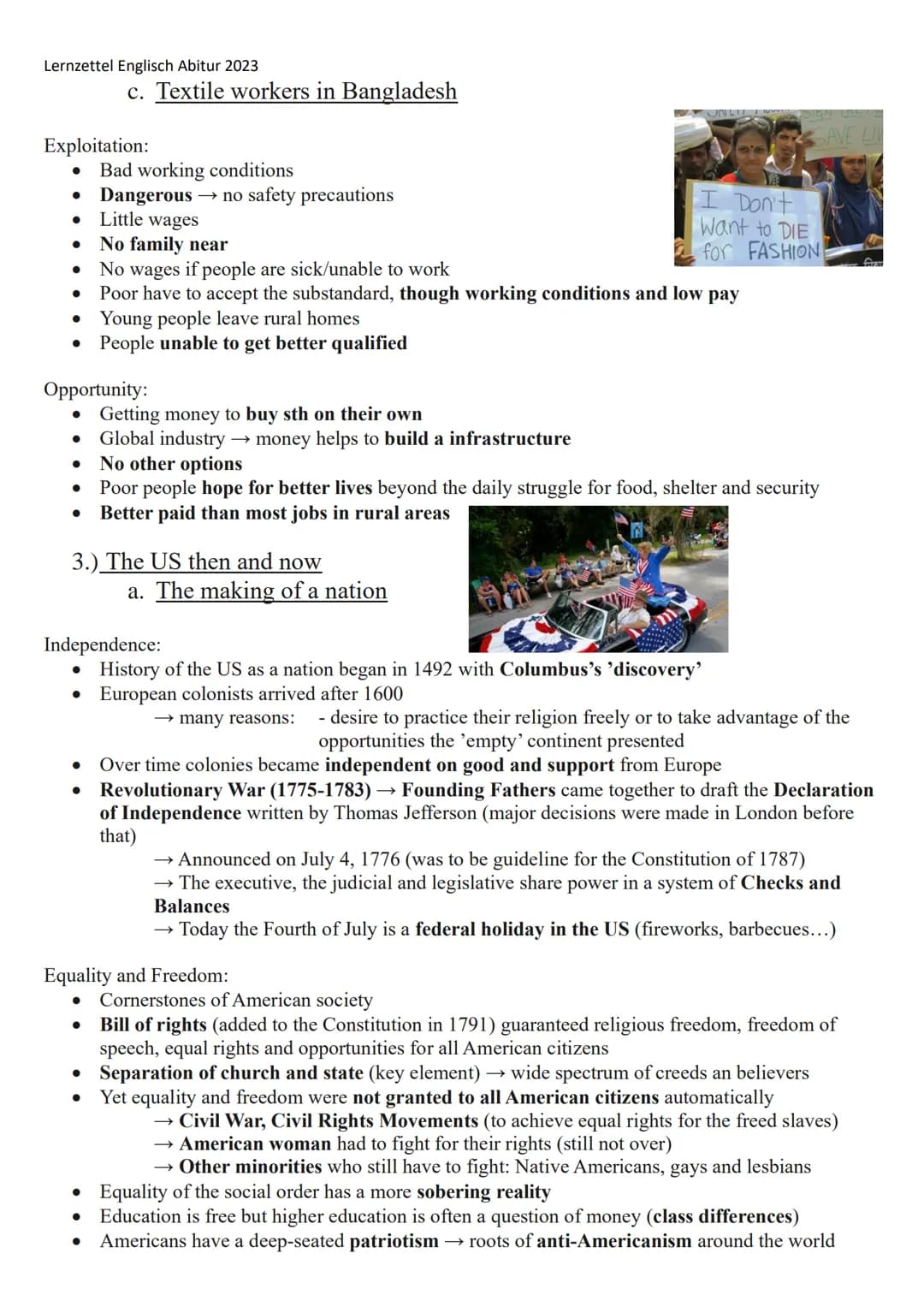 Lernzettel Englisch Abitur 2023
·mo
TALK
ENGLISH
8.HH.''S
VOCABULARY
LANGUAGE
STUDENT
ESSAY
=
WRITING
CONVERSATION
Englisch Abitur 2023
Lern