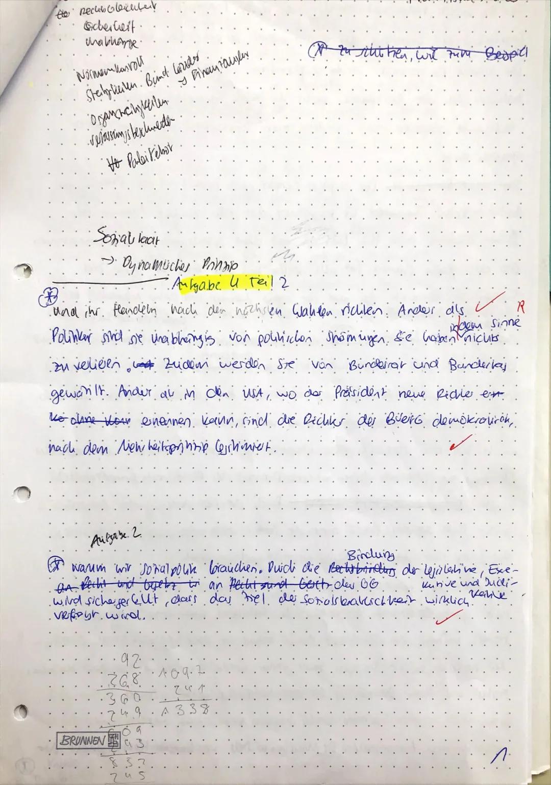 # Q1 | Politik & Wirtschaft | Politische Strukturen und Prozesse | Klausur | 08.11.2024

# Material 1: Max Bauer Es gibt kein Grundrecht auf