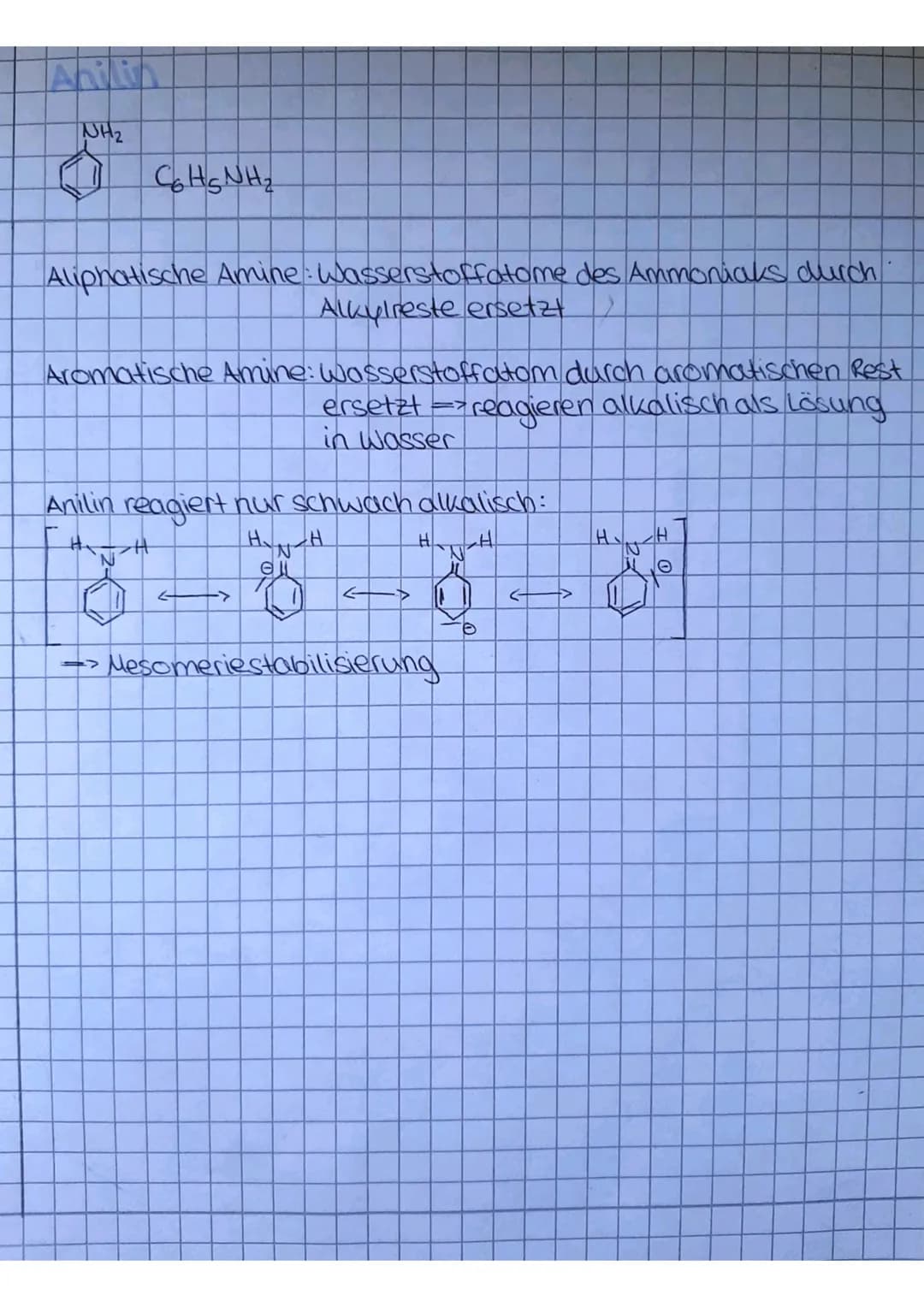 OH
C6H₂O
Phenol in Wasser:
Stabilisierung
Mit Natron lauge
und wasser:
Heterolytische
Spaltung der
OH-Gruppe:
OH
+ H₂O
6
->
1010
Phenolation