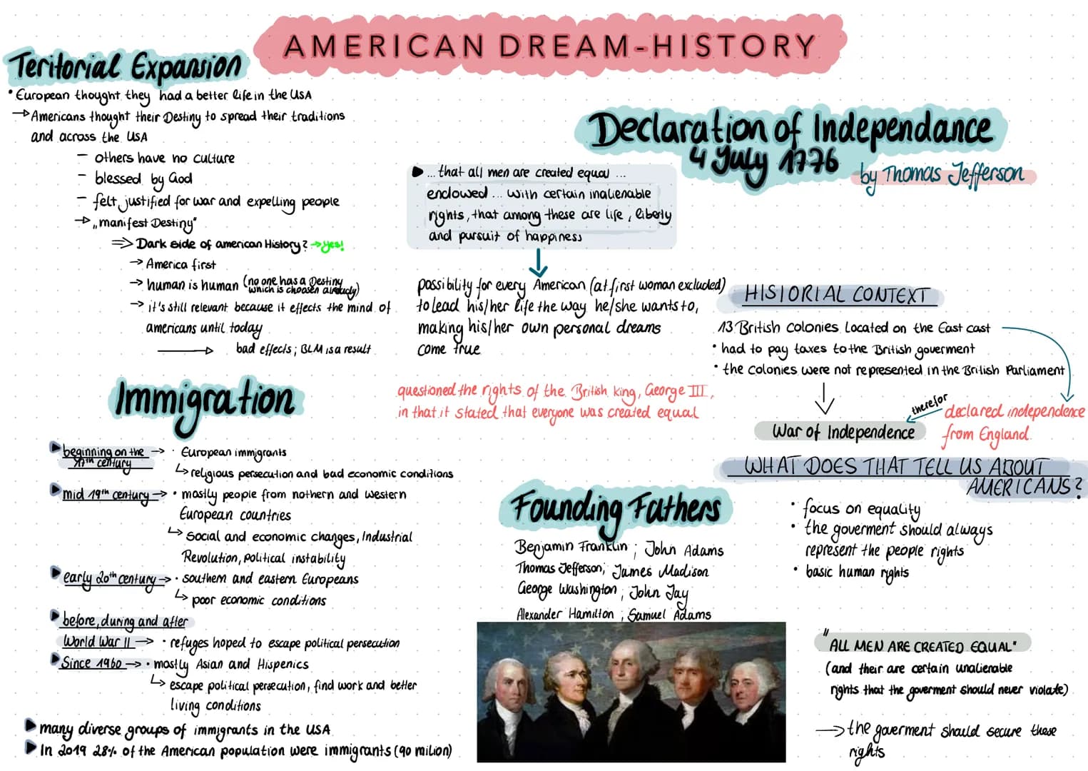 
<p>The American Dream is often referred to as the belief that the United States is a country of unlimited opportunities, where individuals 