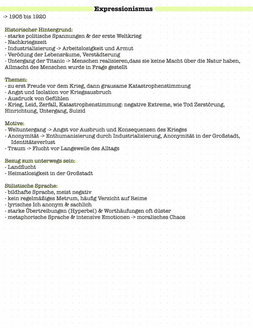 -> 1600 bis 1750
Barock
Historischer Hintergrund:
geprägt vom 30 jährigen Krieg (1618-1648) und Pest
- Hexenverfolgung
Form: Sonett & Ode
Th