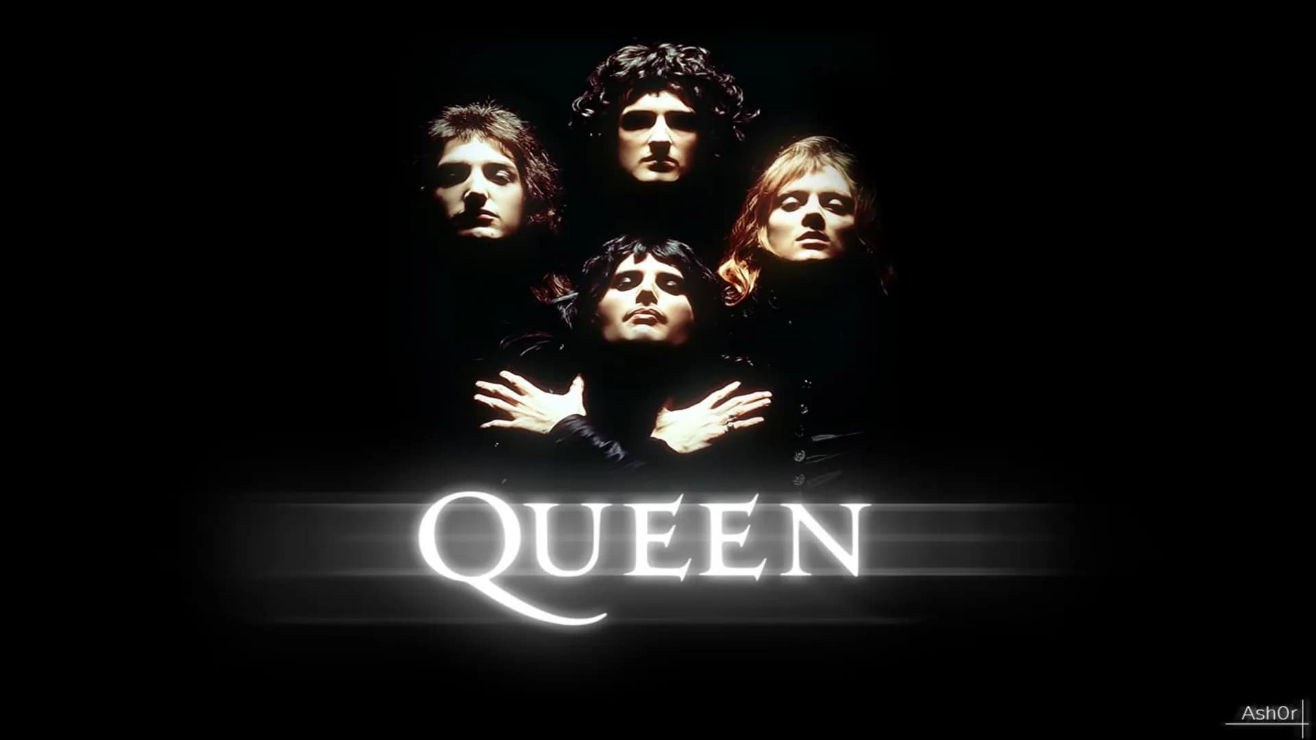 fo
QUEEN
Ashor Gliederung
Wer ist Queen?
Berühmte Lieder von Queen
Freddie Mercury
We Will Rock You
pop
QUEEN  Berühmte Lieder
Bohemian Rhap