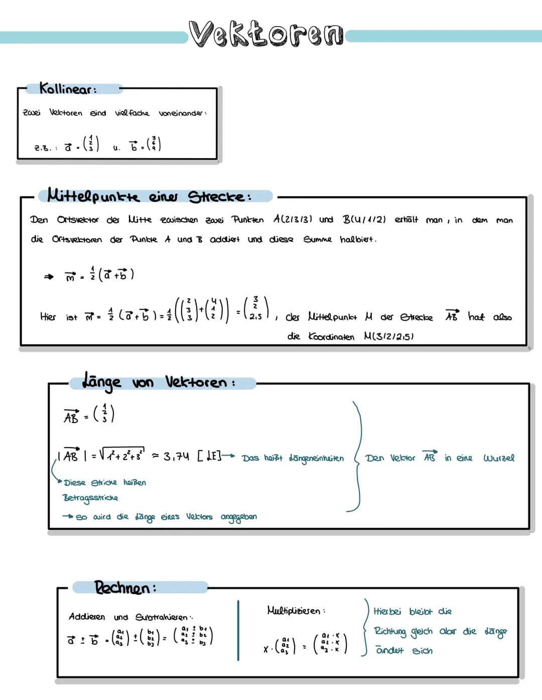 Dreidimensionales Koordinatensystem
X₁ X3-Ebene
x₂x₂-Ebene
Ortsvektoren: OP
X₁ X₂-Ebene
Lo Es
(Vektor eines Punktes also keine ganze Strecke