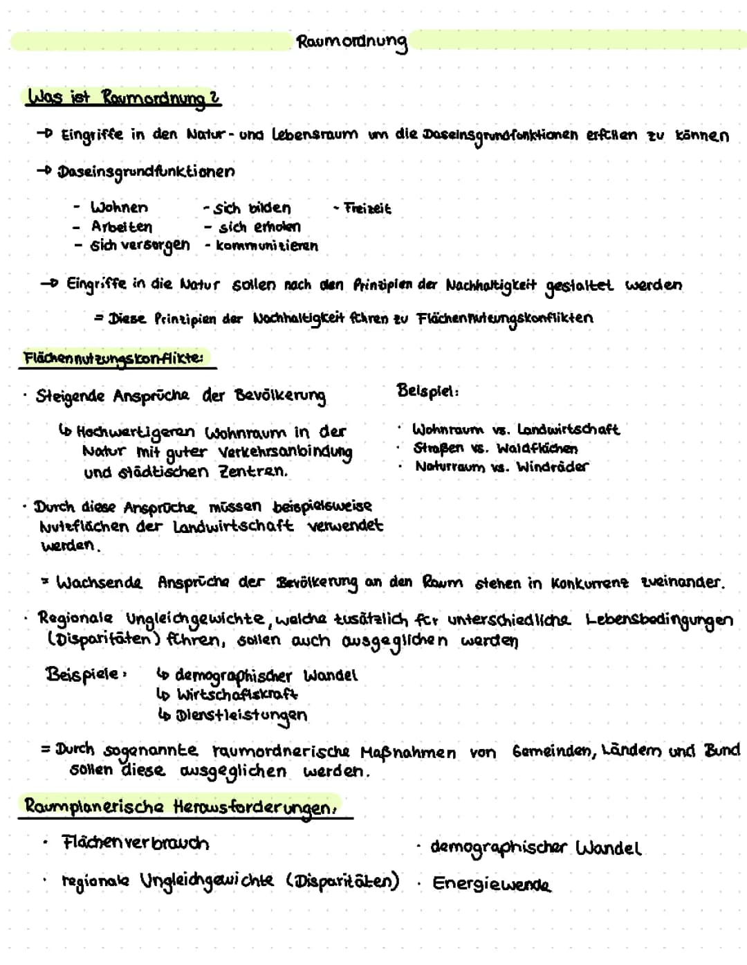 Raumordnung