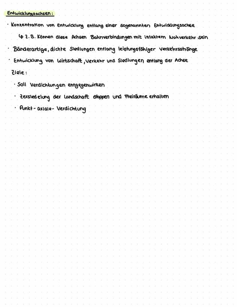 Raumordnung
Was ist Raumordnung 2
→→ Eingriffe in den Natur- und Lebensraum um die Daseinsgrundfunktionen erfüllen zu können
→ Daseinsgrundf
