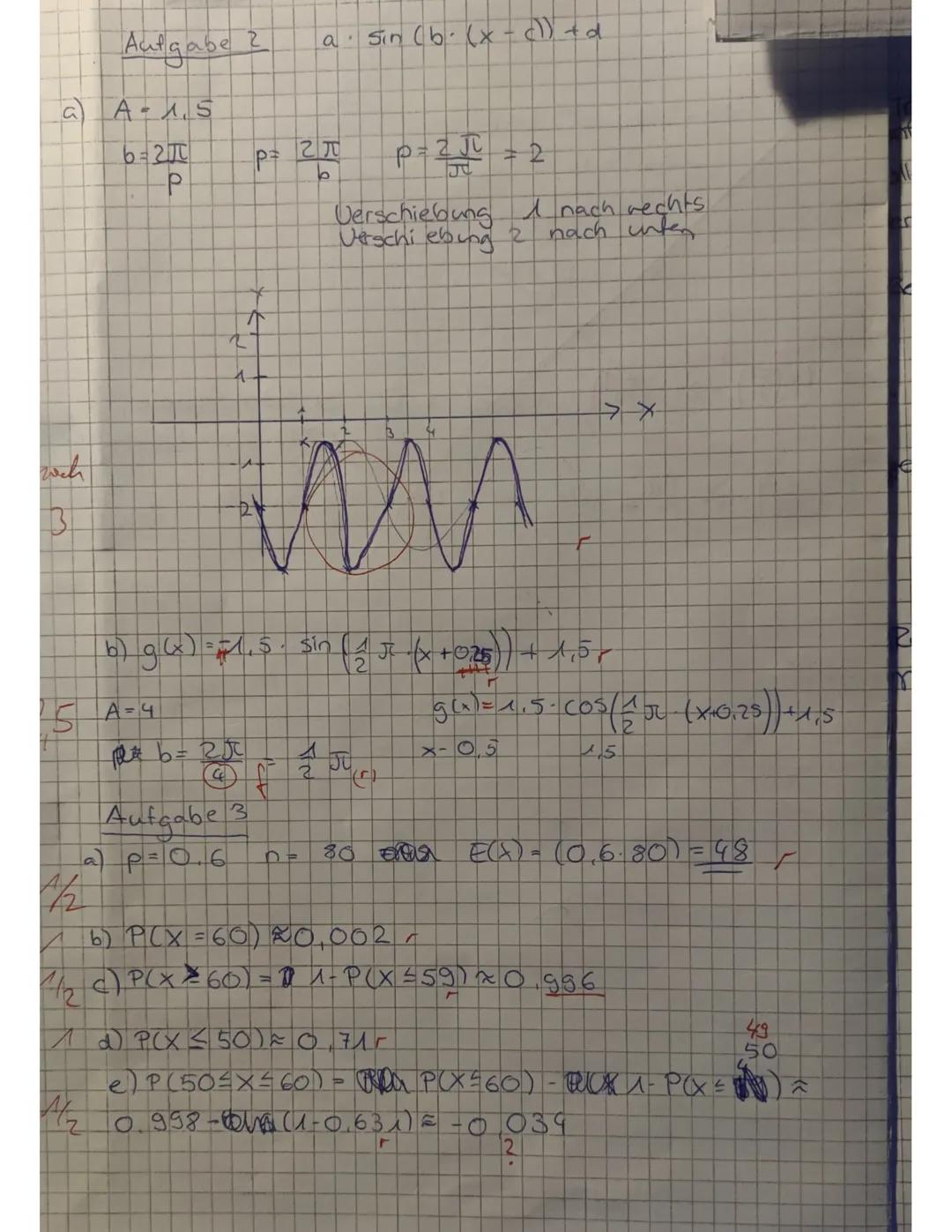 Kurvendiskussion & Wahrscheinlichkeitsrechnung: Aufgaben mit Lösungen für Klasse 6-12 PDF